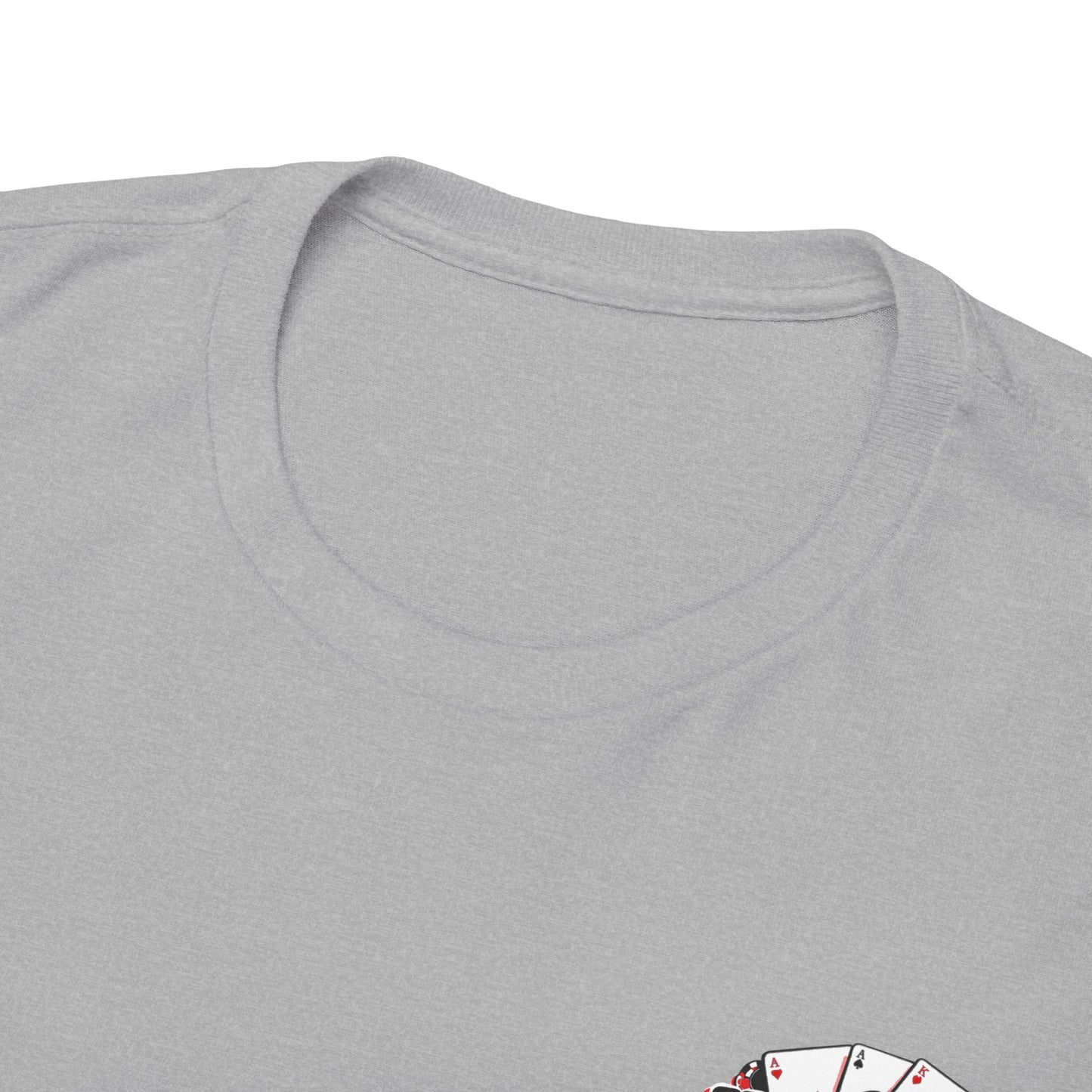 No Lucks Given – Signature Logo Poker Tee (All In Edition)