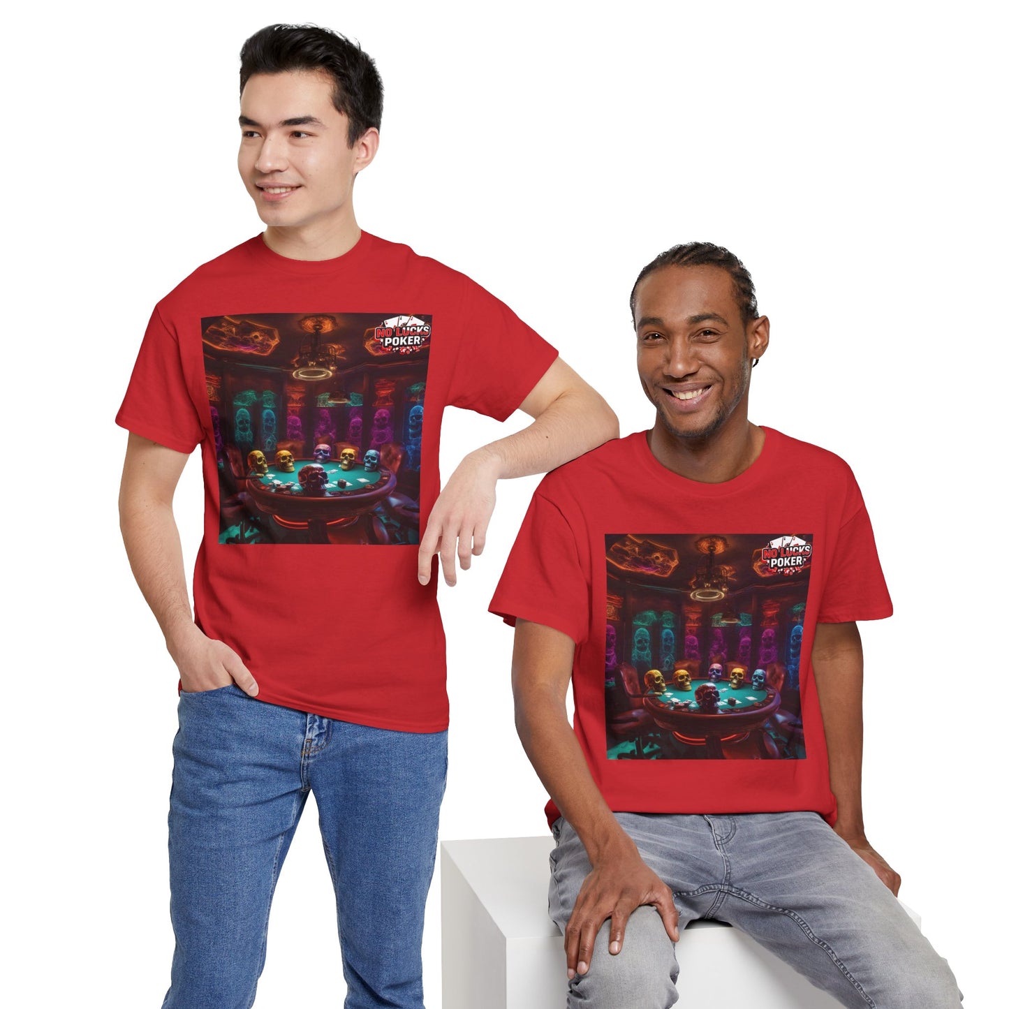 Game Over! No Lucks Given unisex heavy cotton tee