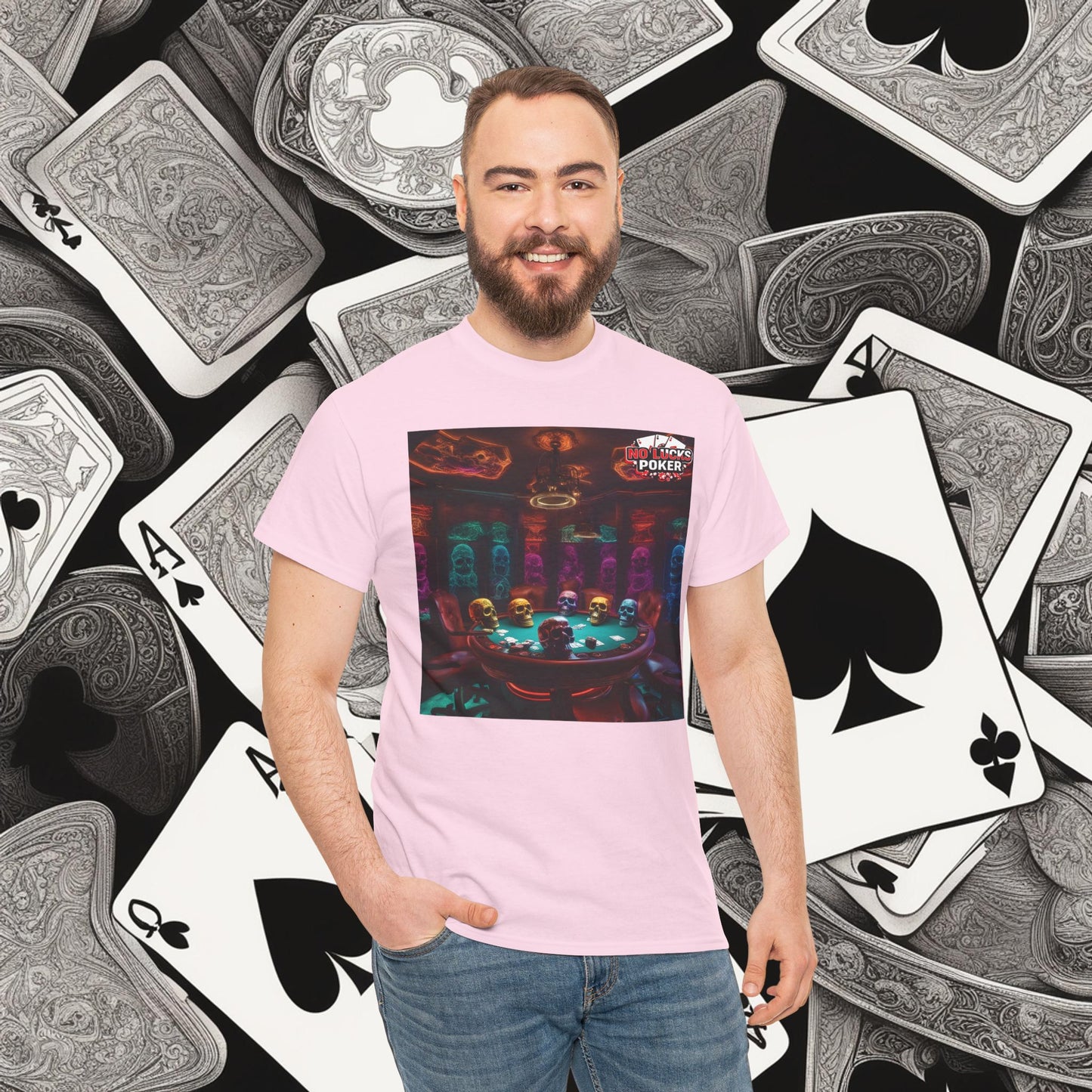 Game Over! No Lucks Given unisex heavy cotton tee