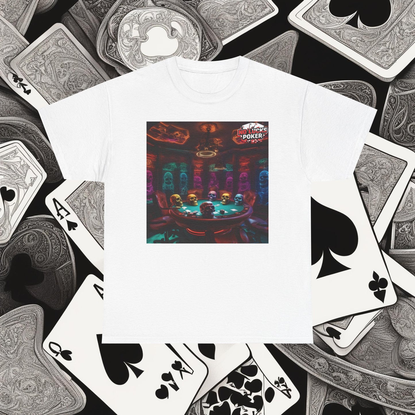 Game Over! No Lucks Given unisex heavy cotton tee