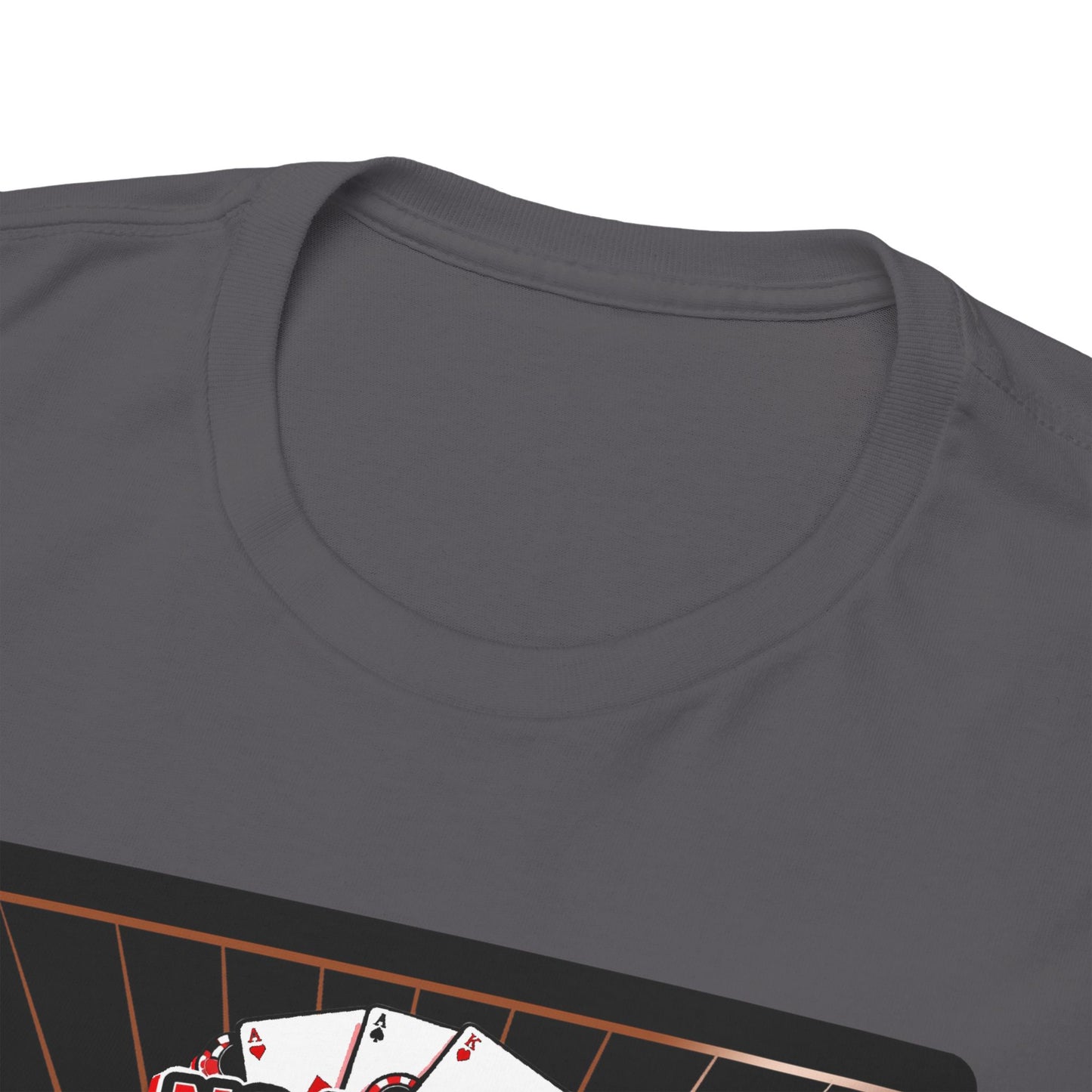 No Lucks Given: Ace of Hearts & Axes – Poker T-Shirt