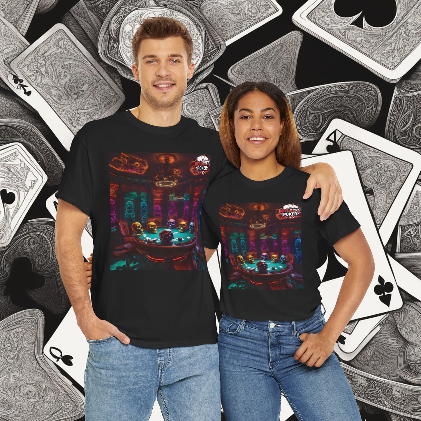 Game Over! No Lucks Given unisex heavy cotton tee
