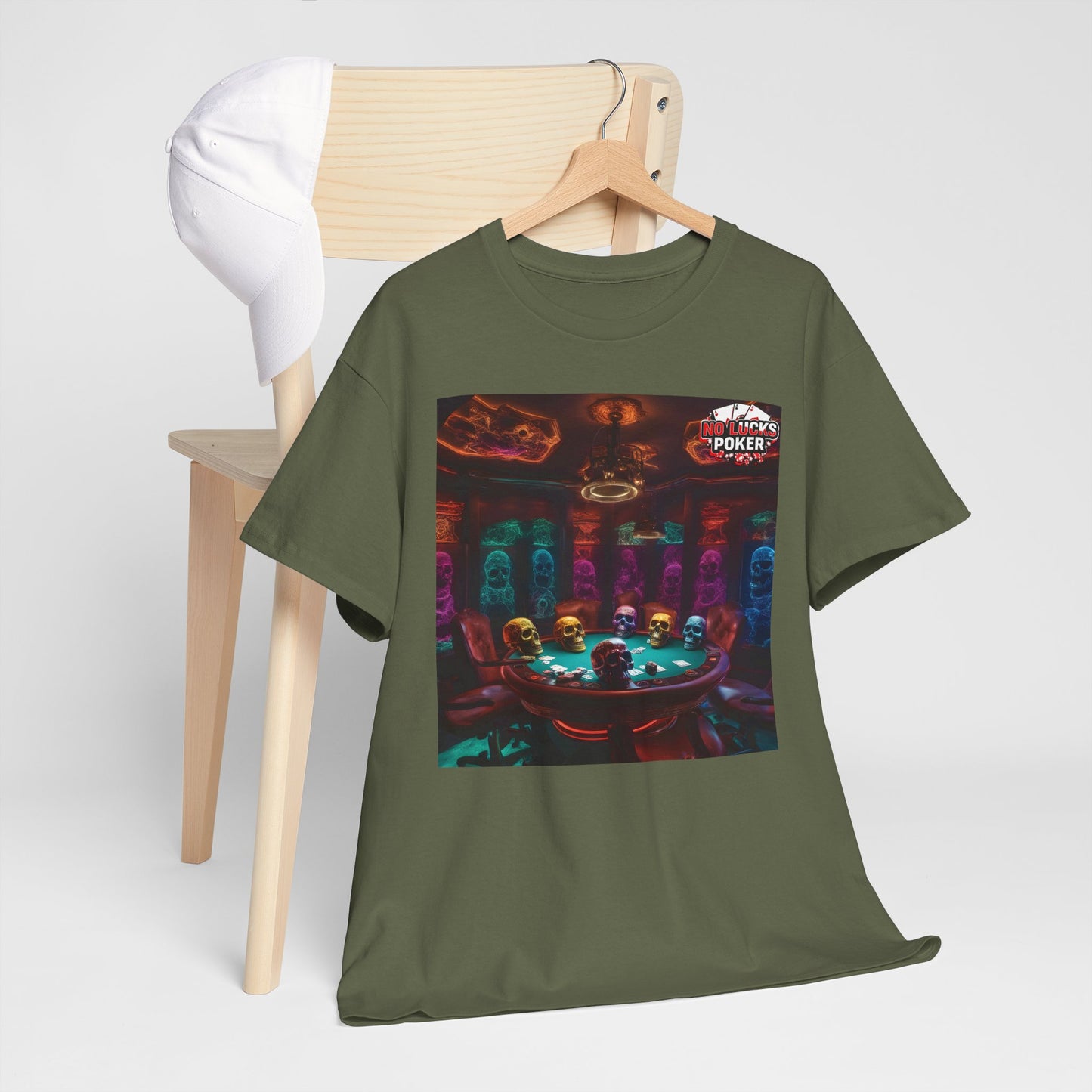 Game Over! No Lucks Given unisex heavy cotton tee