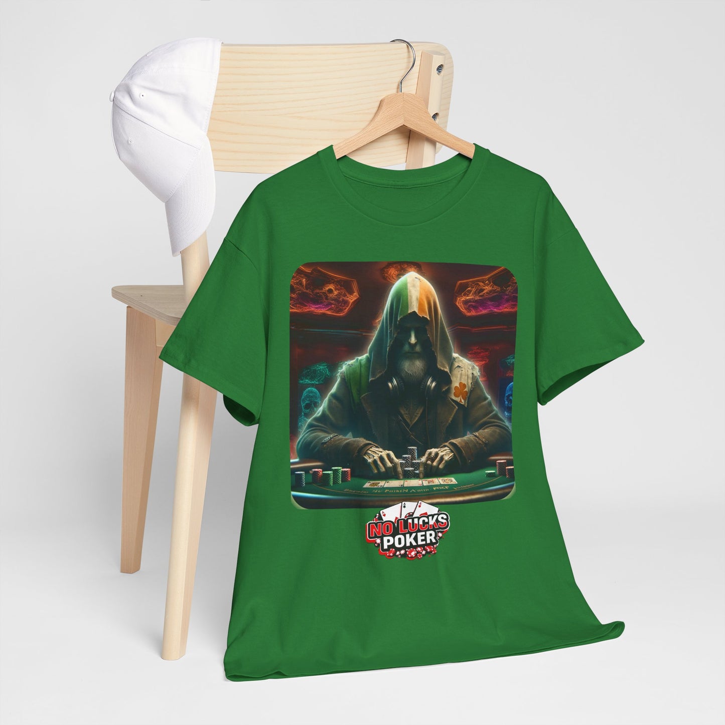 Irish Poker Player Celtic unisex heavy cotton tee Poker Apparel