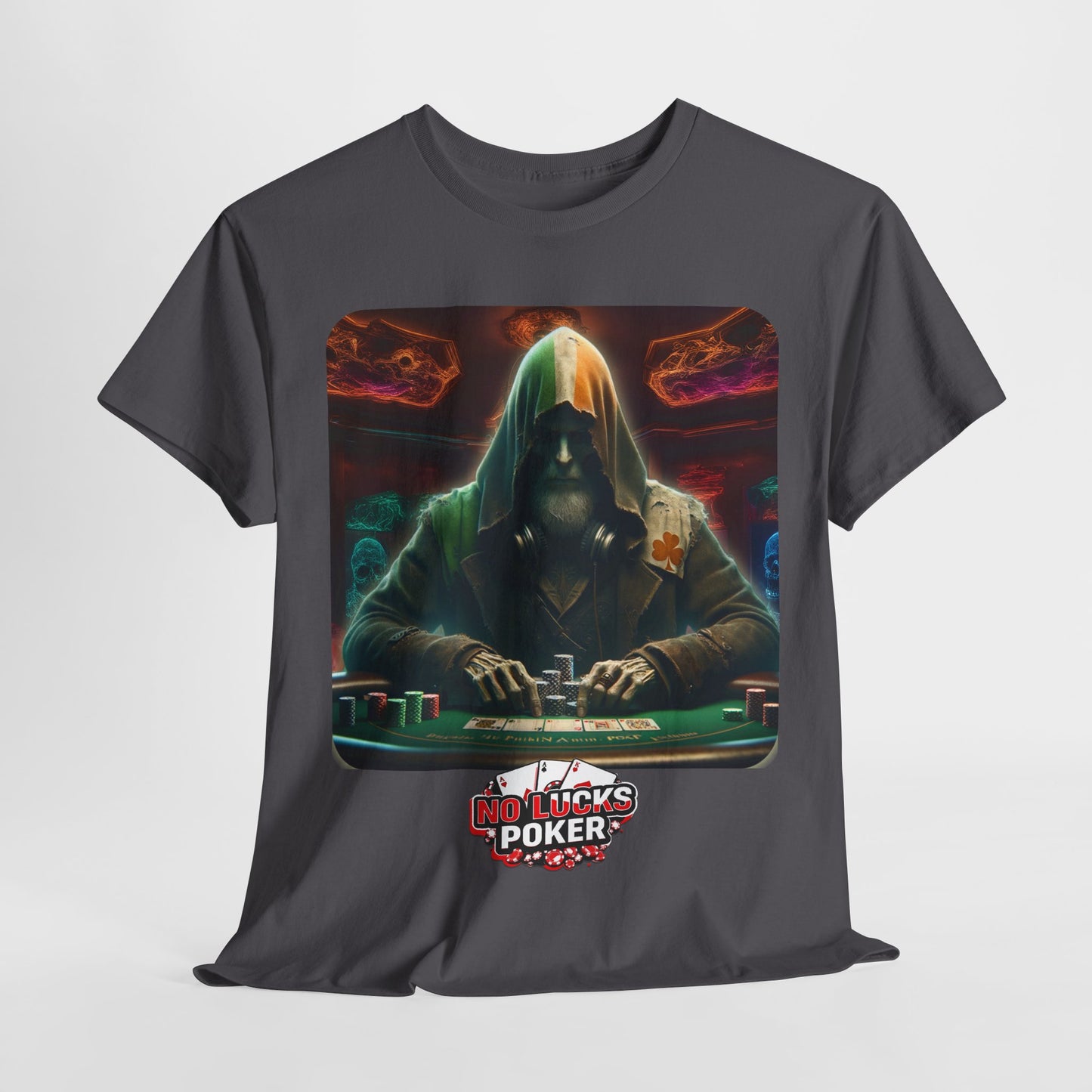 Irish Poker Player Celtic unisex heavy cotton tee Poker Apparel