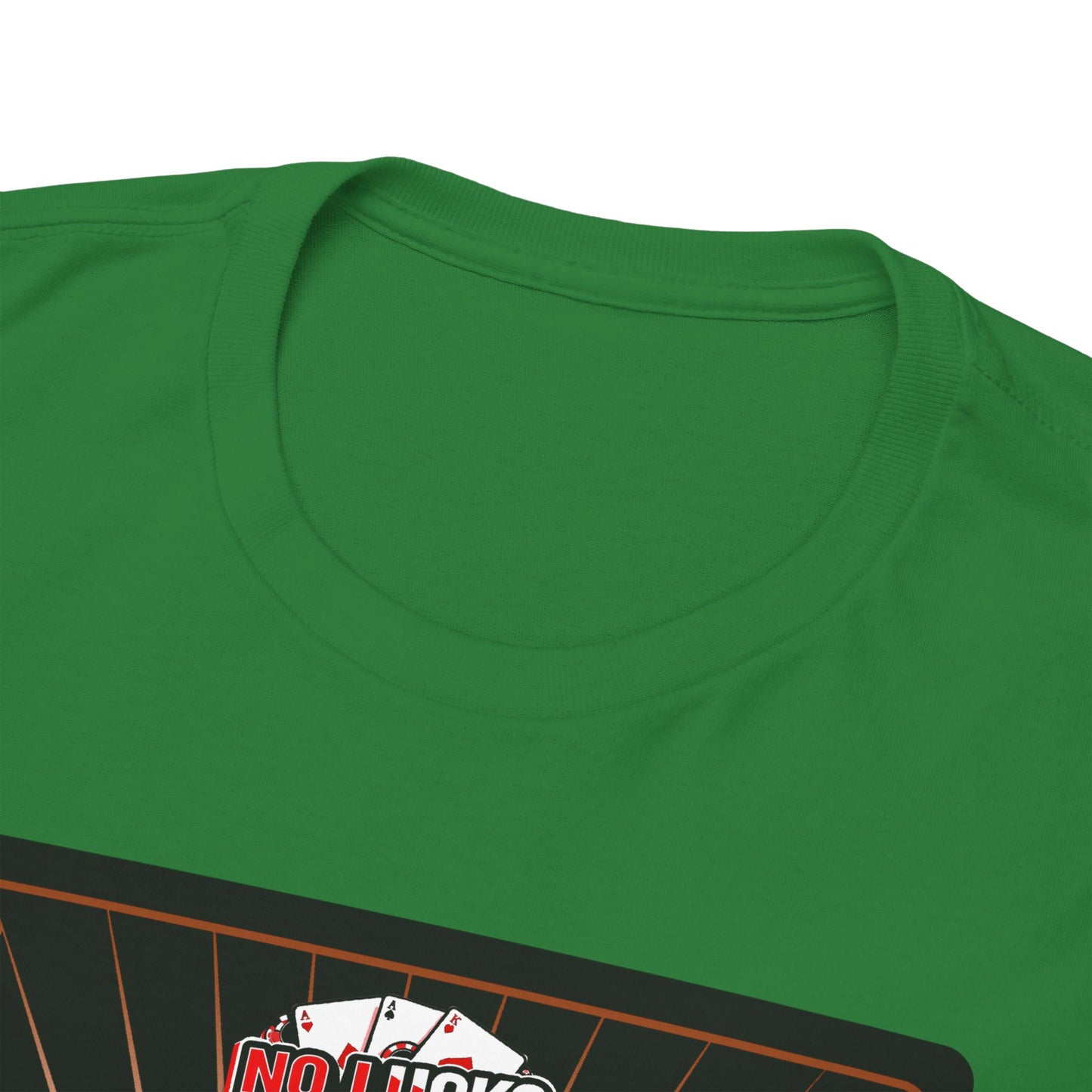 No Lucks Given Royal Skull King of Diamonds Copper Poker T-Shirt Must have Good Luck All-in