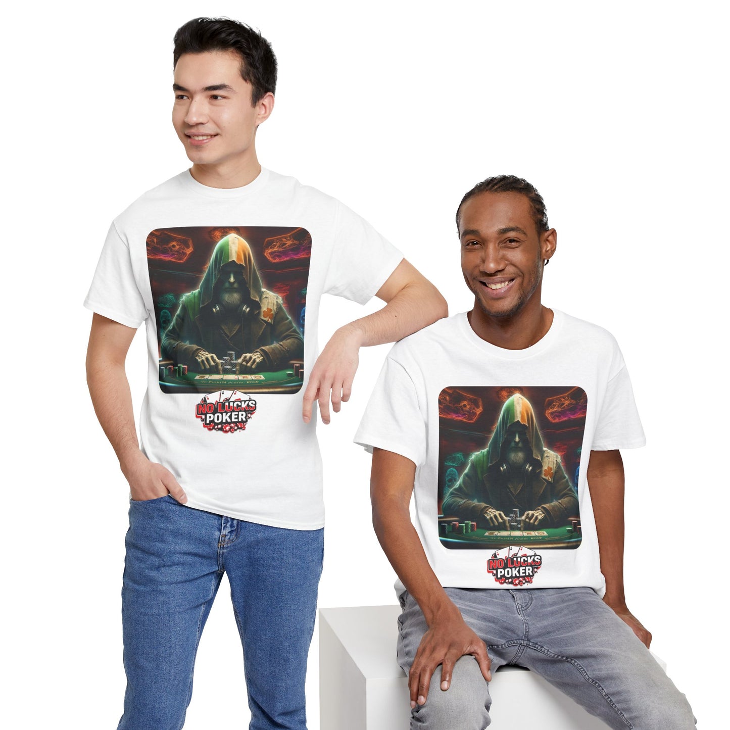 Irish Poker Player Celtic unisex heavy cotton tee Poker Apparel