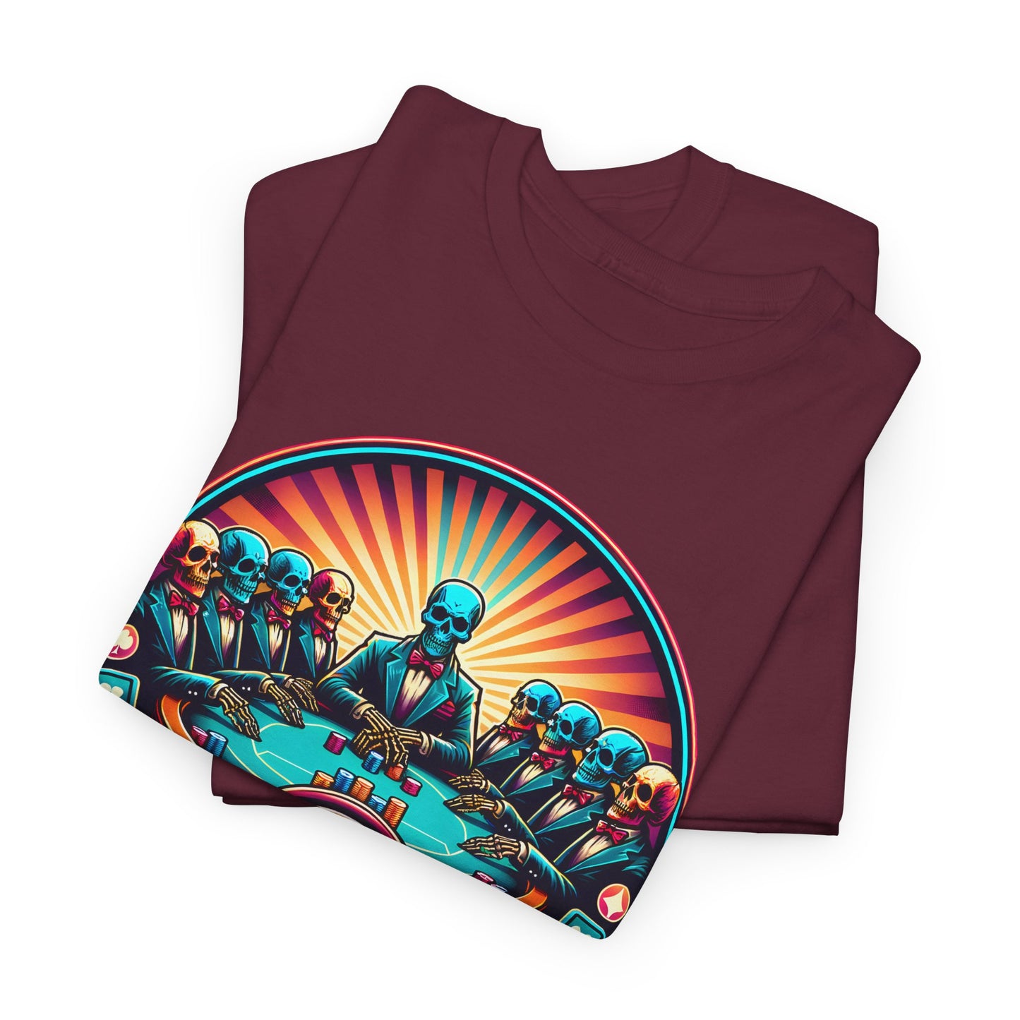 Zero Lucks Given unisex heavy cotton tee Poker Apparel