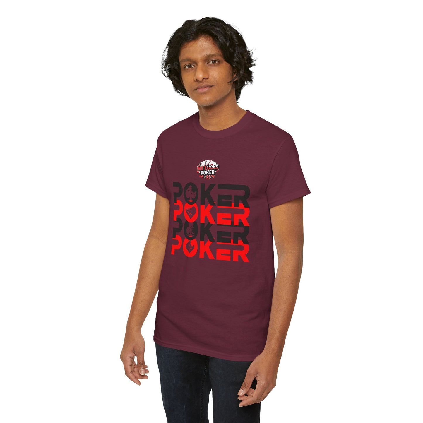 Poker Is Life – Aces & Royal Flush Tee by Zero Lucks