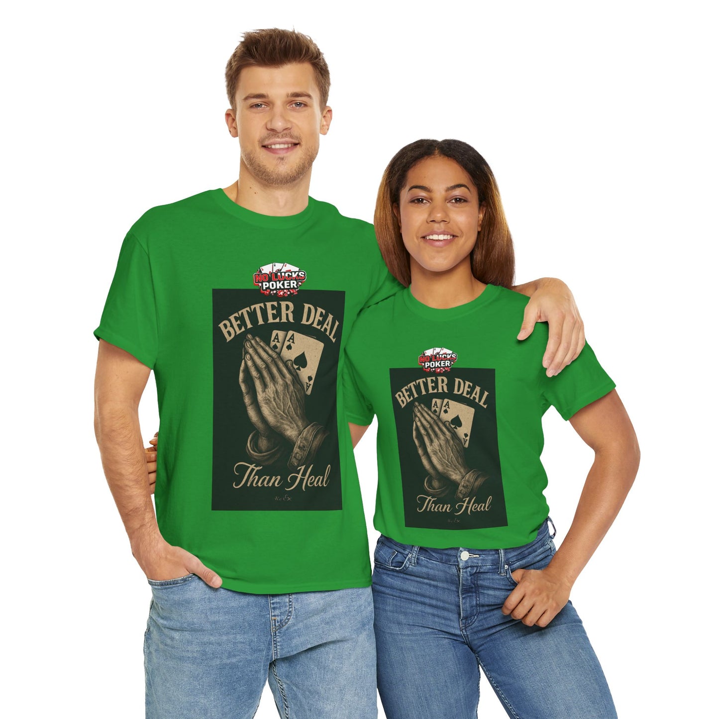No Prayers Just Play Poker T-Shirt | Zero Lucks – Skill Over Superstition