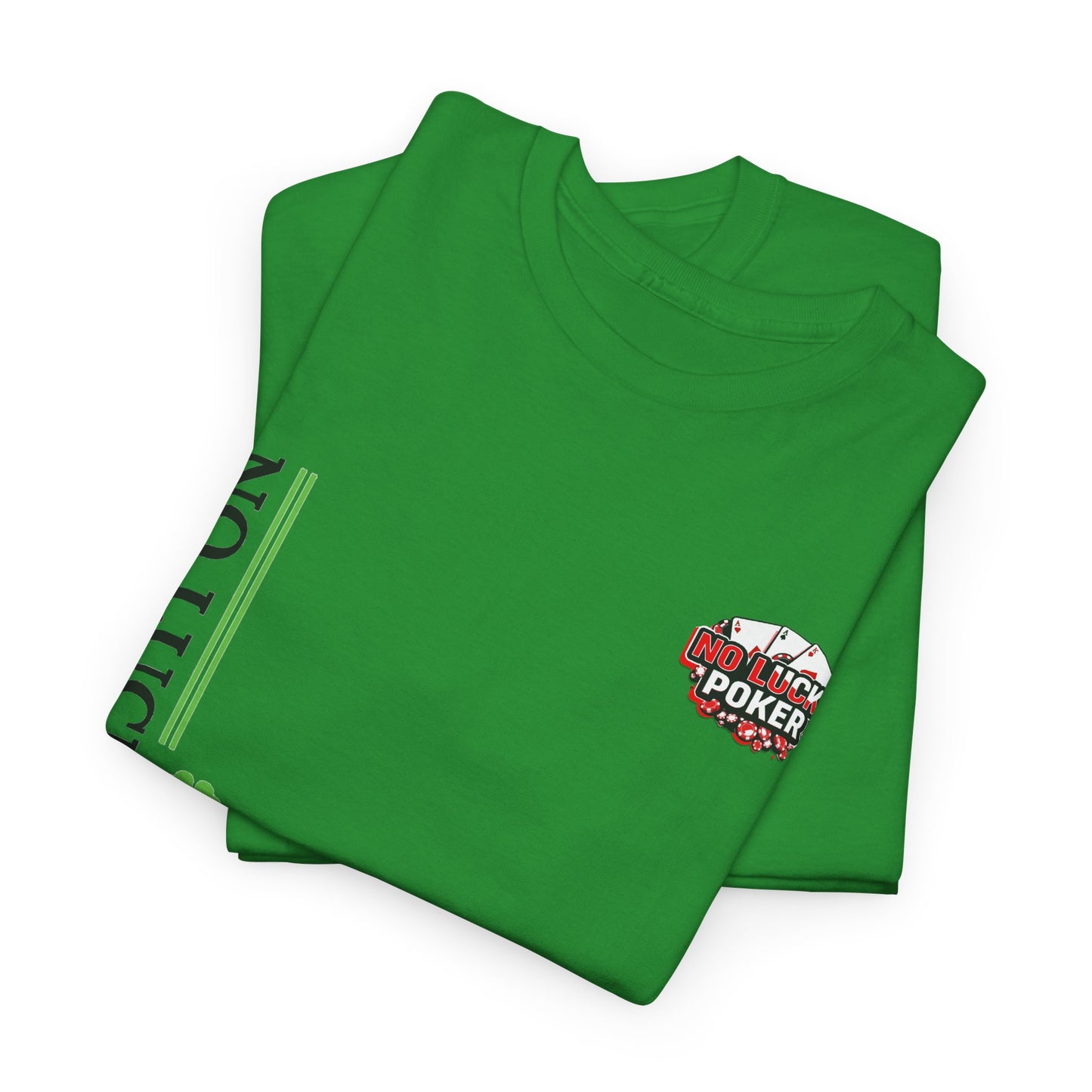 No Lucks Given – Signature Logo Poker Tee (All In Edition)
