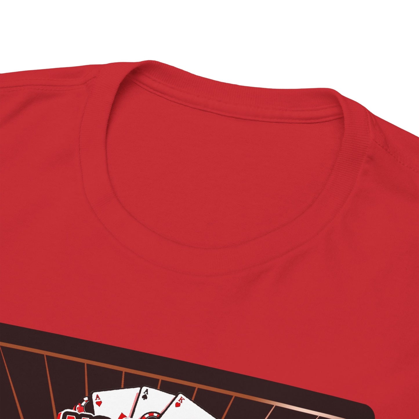 No Lucks Given: Ace of Hearts & Axes – Poker T-Shirt