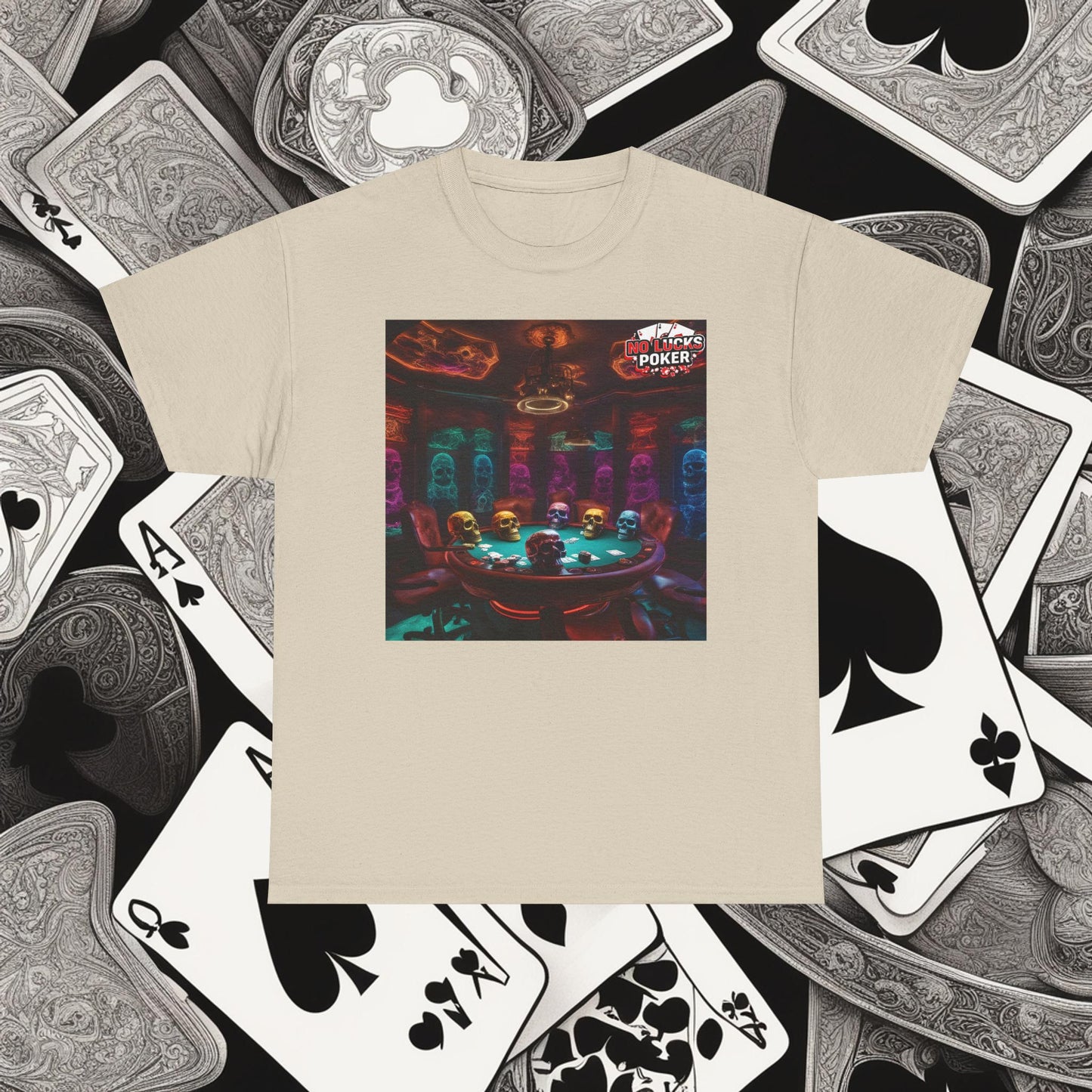 Game Over! No Lucks Given unisex heavy cotton tee