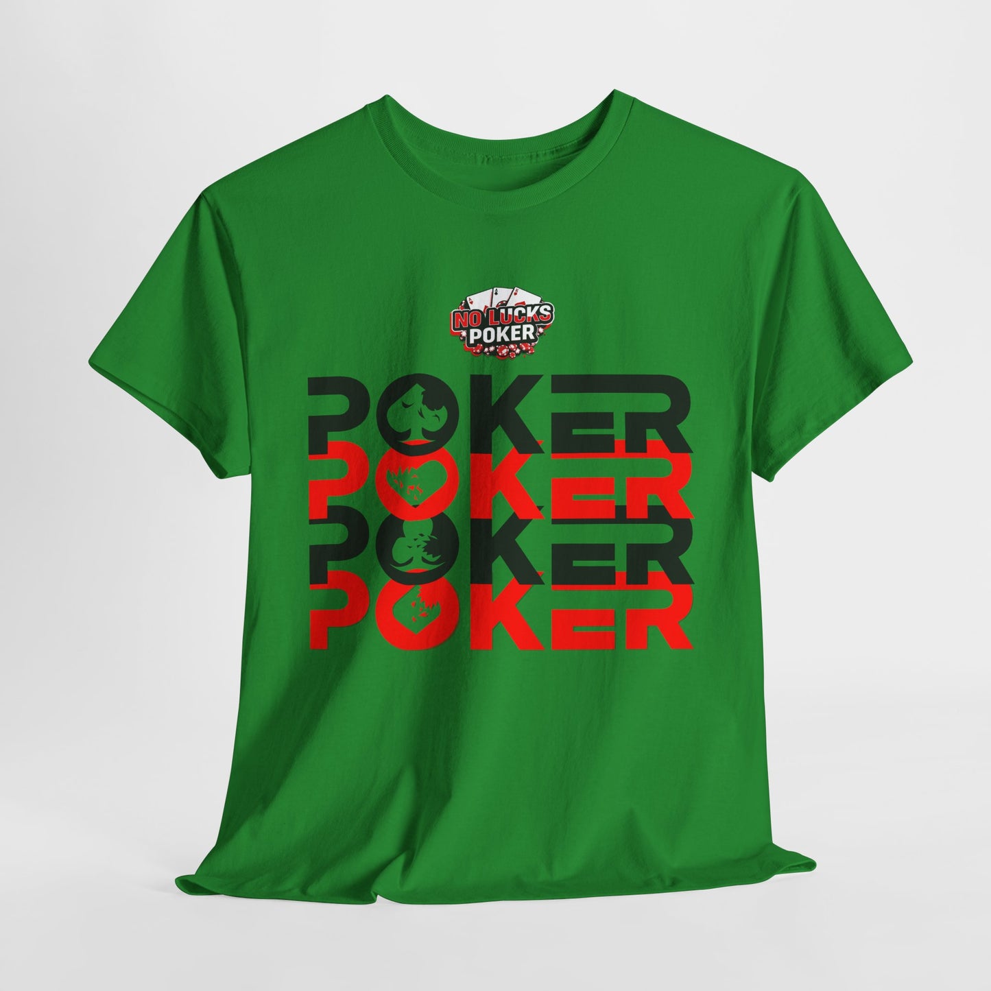 Poker Is Life – Aces & Royal Flush Tee by Zero Lucks