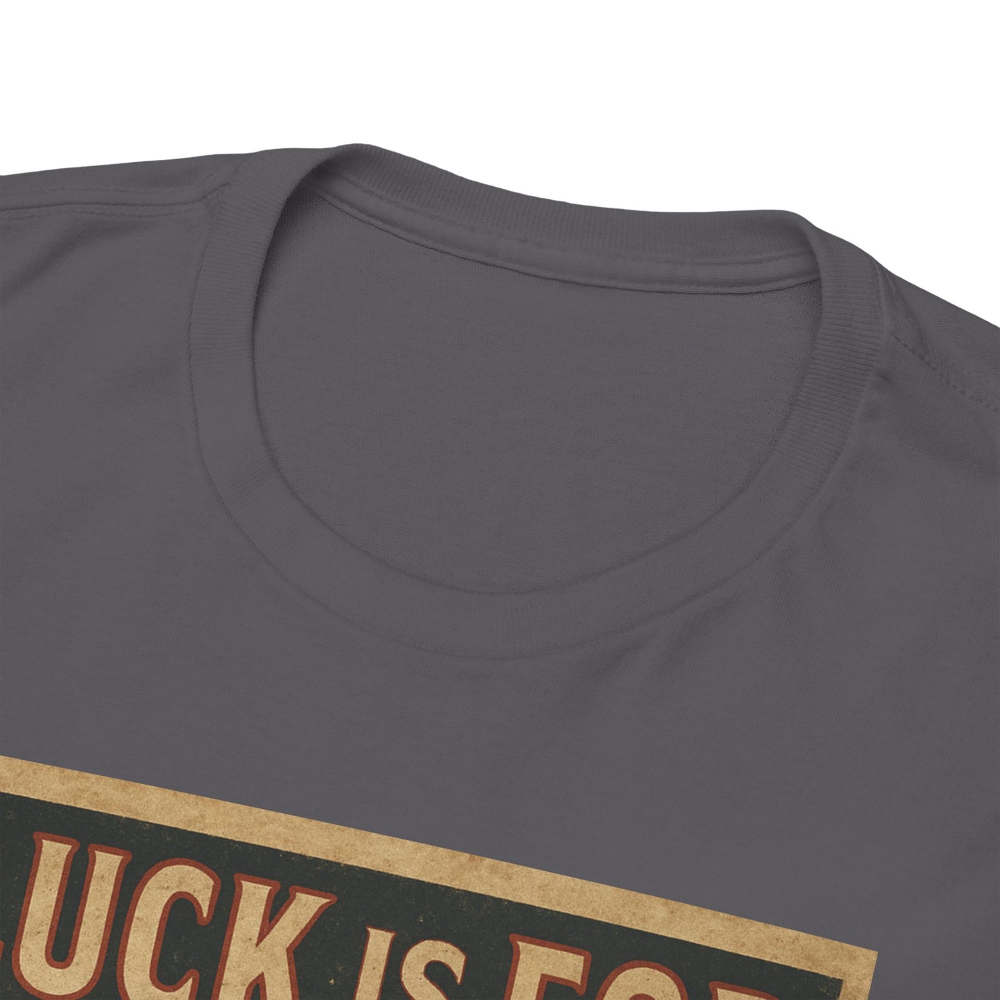 Luck is for Losers Poker T-Shirt | Zero Lucks – Skill Over Chance