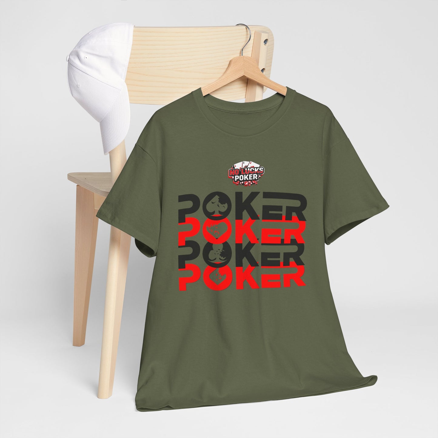 Poker Is Life – Aces & Royal Flush Tee by Zero Lucks