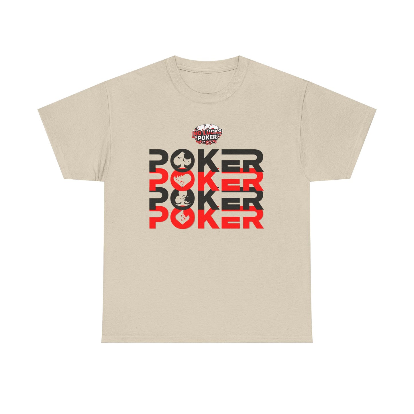 Poker Is Life – Aces & Royal Flush Tee by Zero Lucks