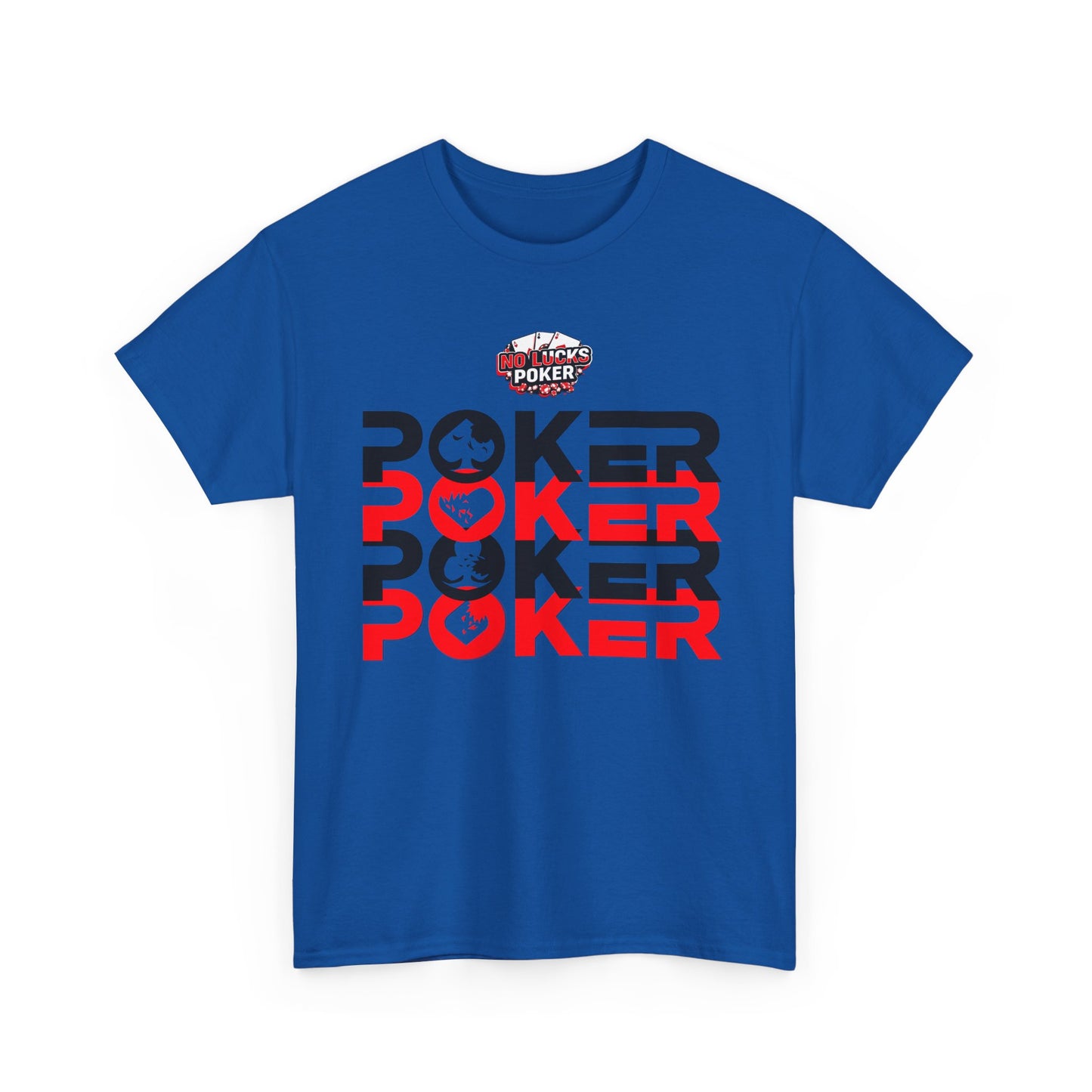 Poker Is Life – Aces & Royal Flush Tee by Zero Lucks