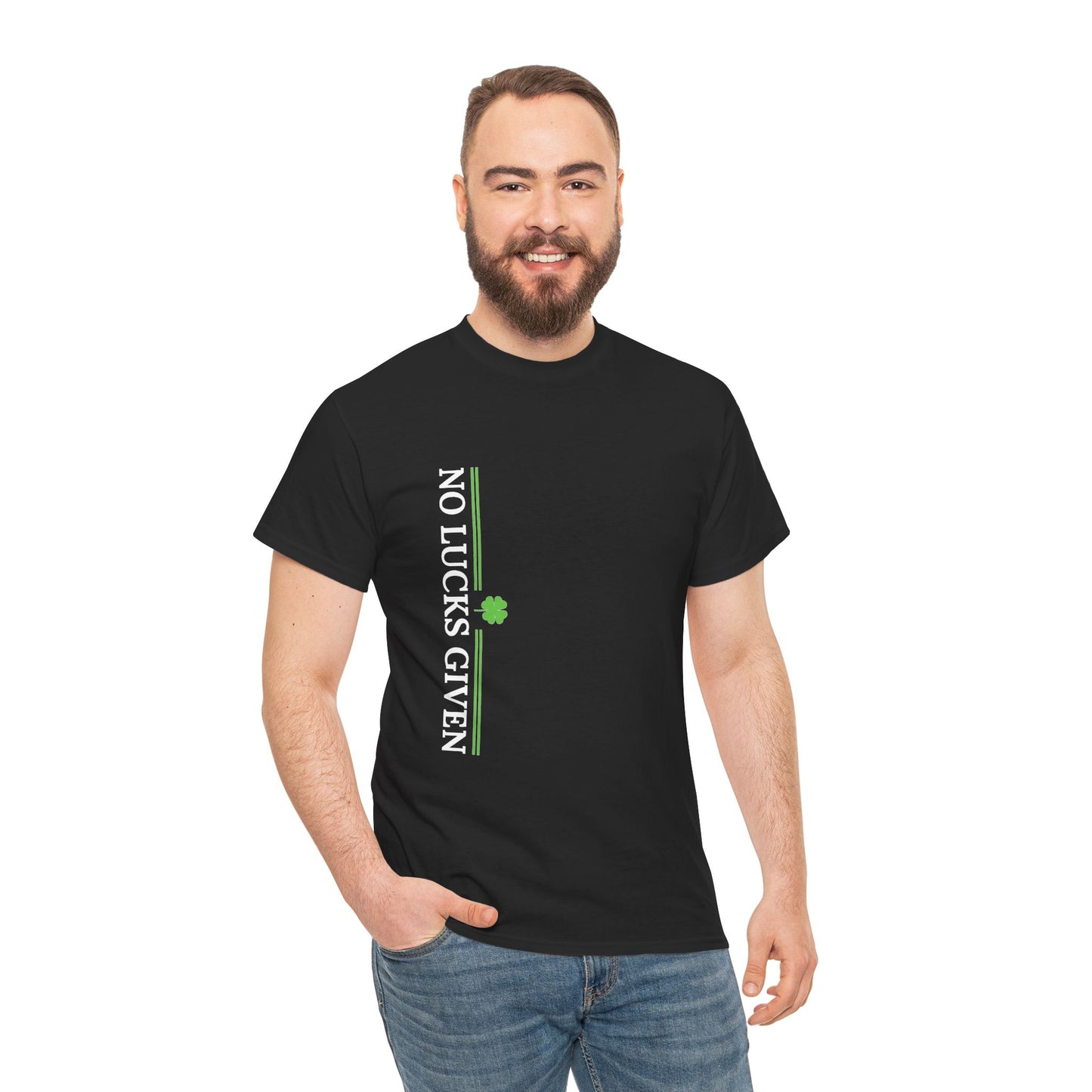 No Lucks Given – Signature Logo Poker Tee (All In Edition)