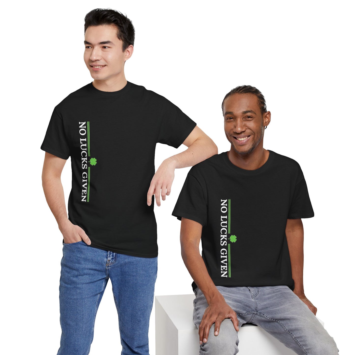 No Lucks Given – Signature Logo Poker Tee (All In Edition)