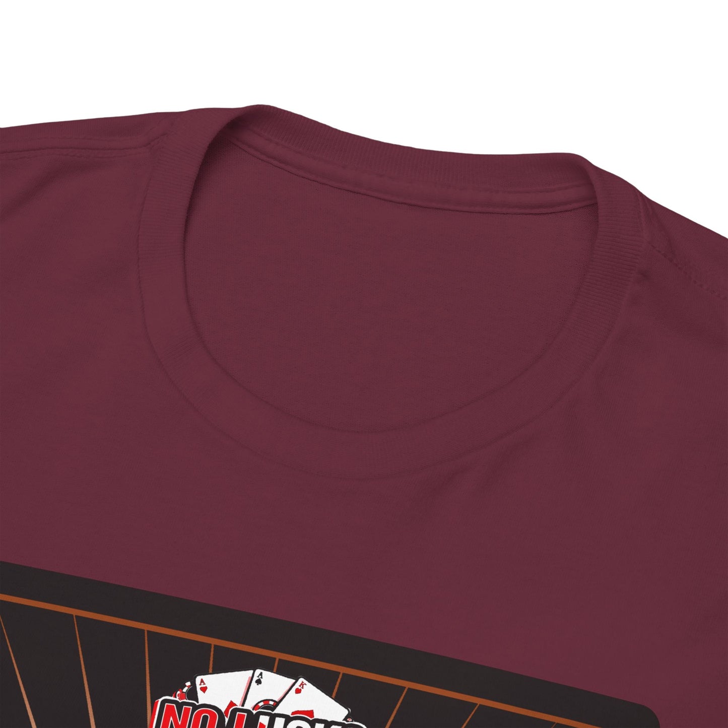 No Lucks Given – Jack Skull Crown of Spades Poker Tee (Copper Edition)