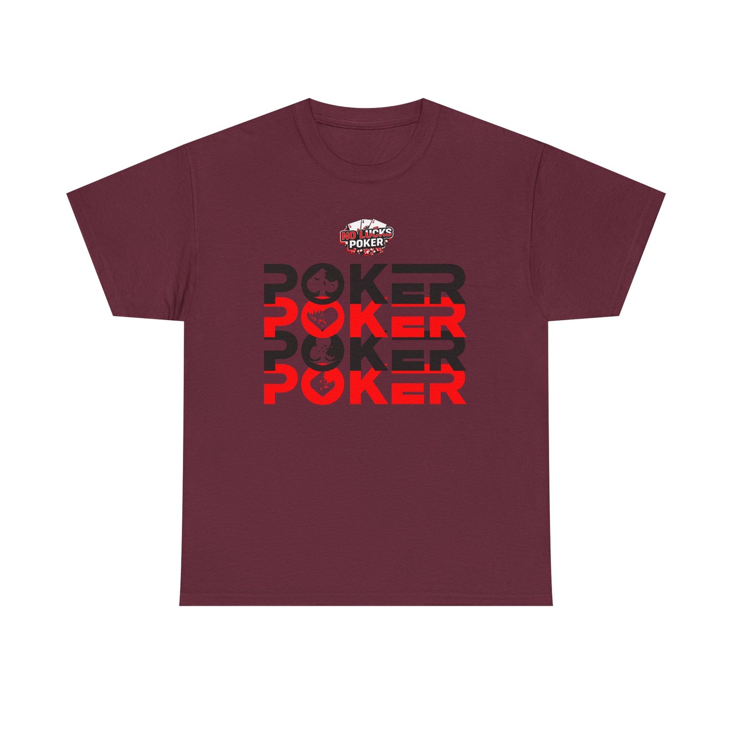 Poker Is Life – Aces & Royal Flush Tee by Zero Lucks