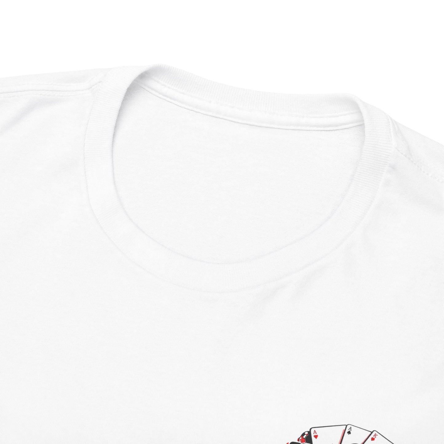 No Lucks Given – Signature Logo Poker Tee (All In Edition)