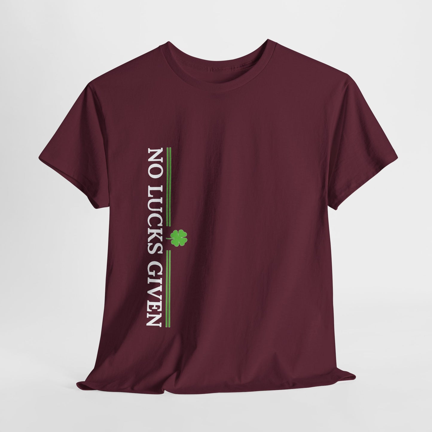 No Lucks Given – Signature Logo Poker Tee (All In Edition)