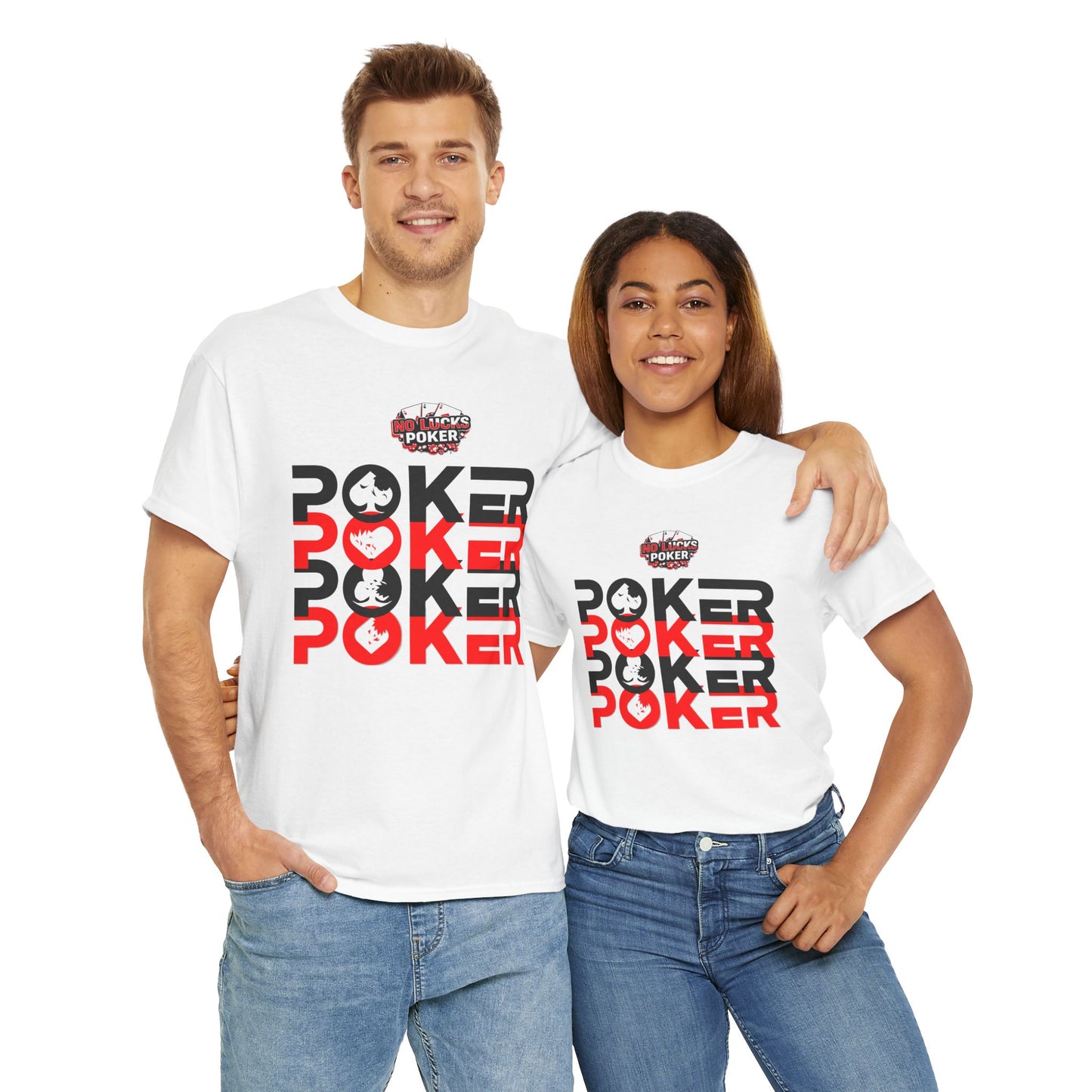 Poker Is Life – Aces & Royal Flush Tee by Zero Lucks