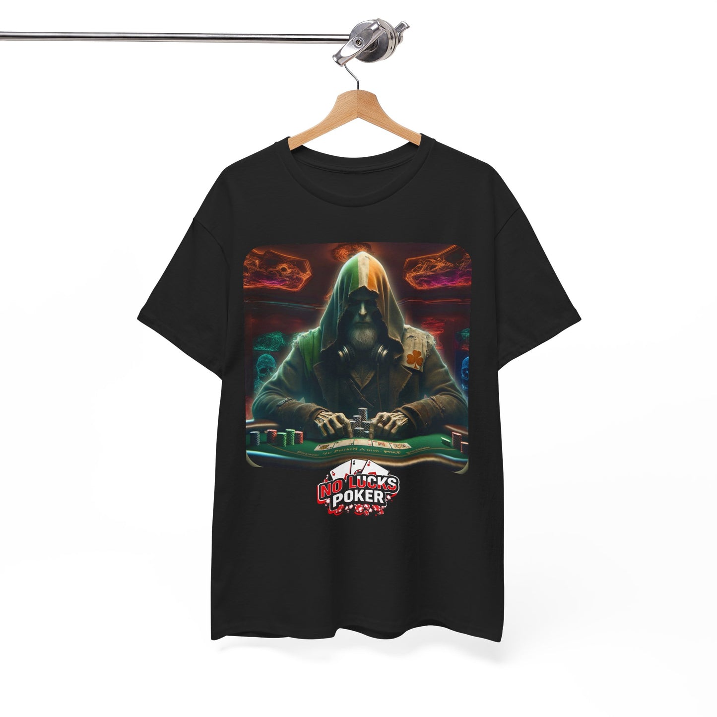Irish Poker Player Celtic unisex heavy cotton tee Poker Apparel