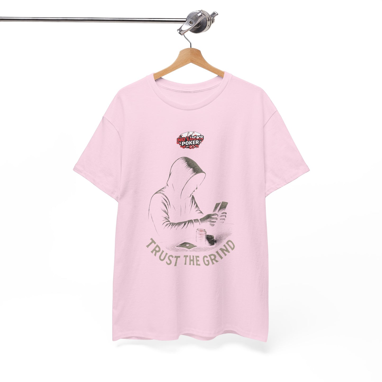 Trust the Grind Poker T-Shirt | Zero Lucks – Play Sharp