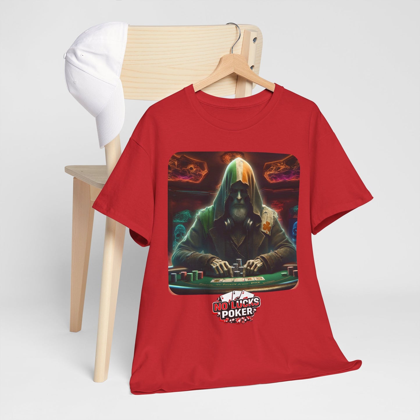 Irish Poker Player Celtic unisex heavy cotton tee Poker Apparel
