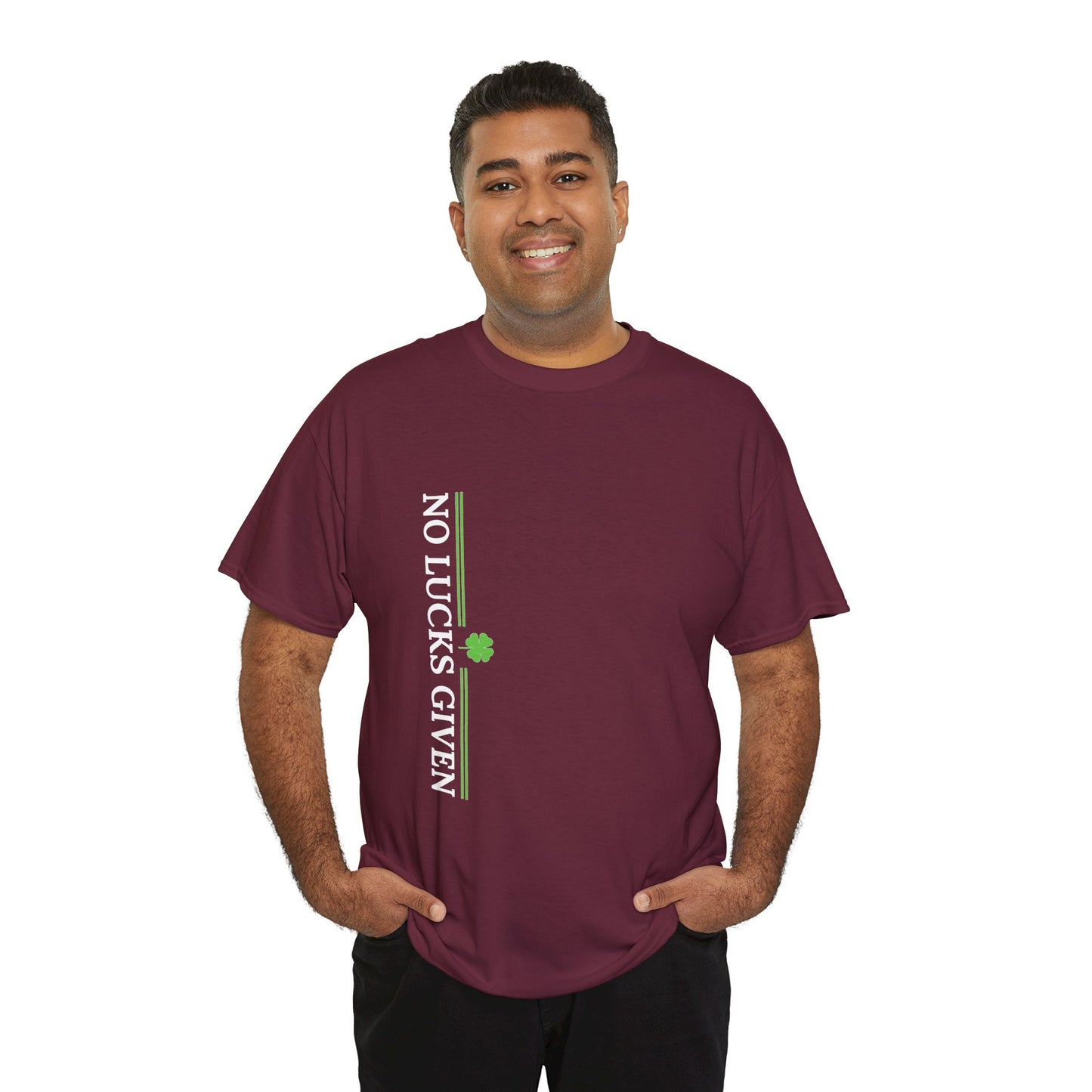 No Lucks Given – Signature Logo Poker Tee (All In Edition)