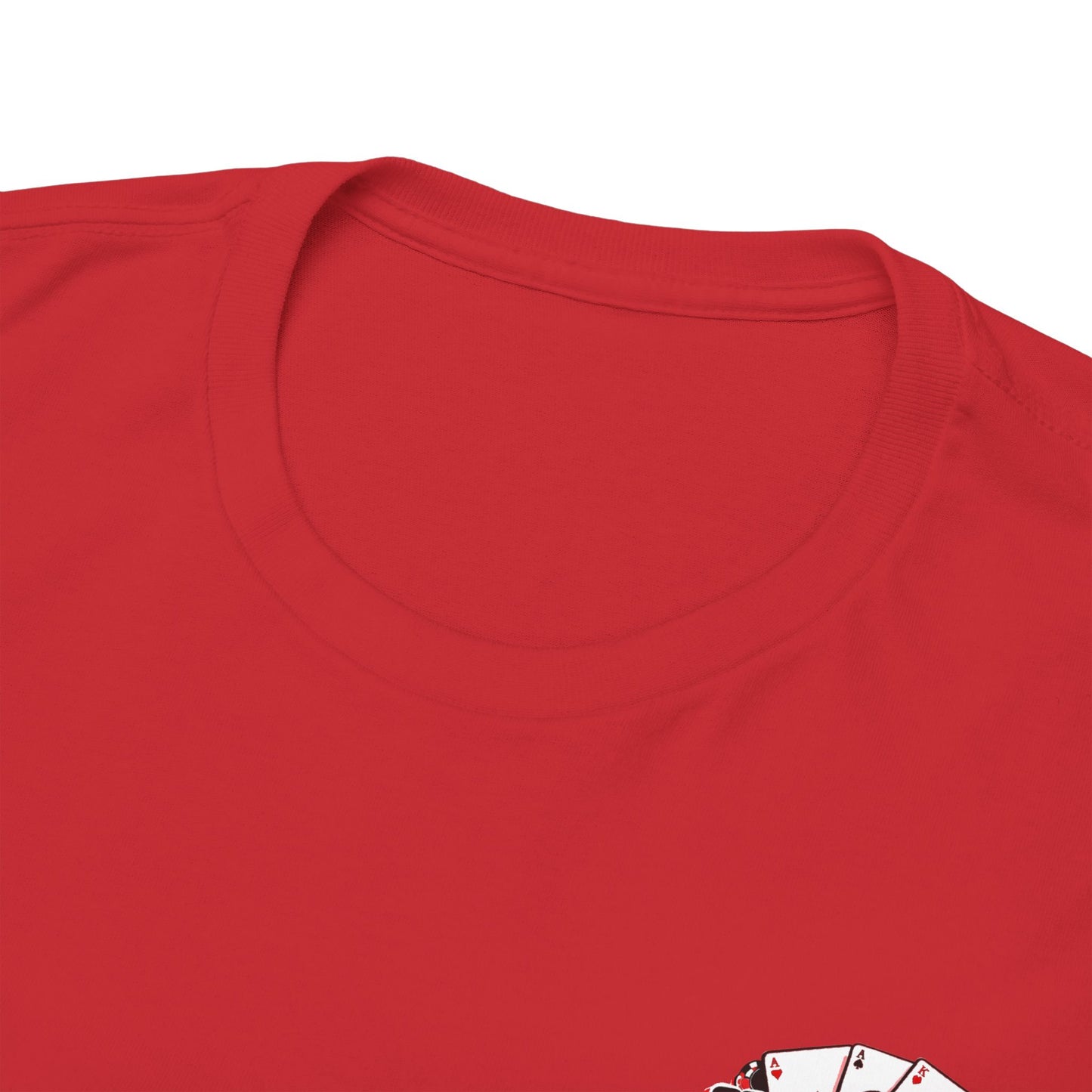 No Lucks Given – Signature Logo Poker Tee (All In Edition)