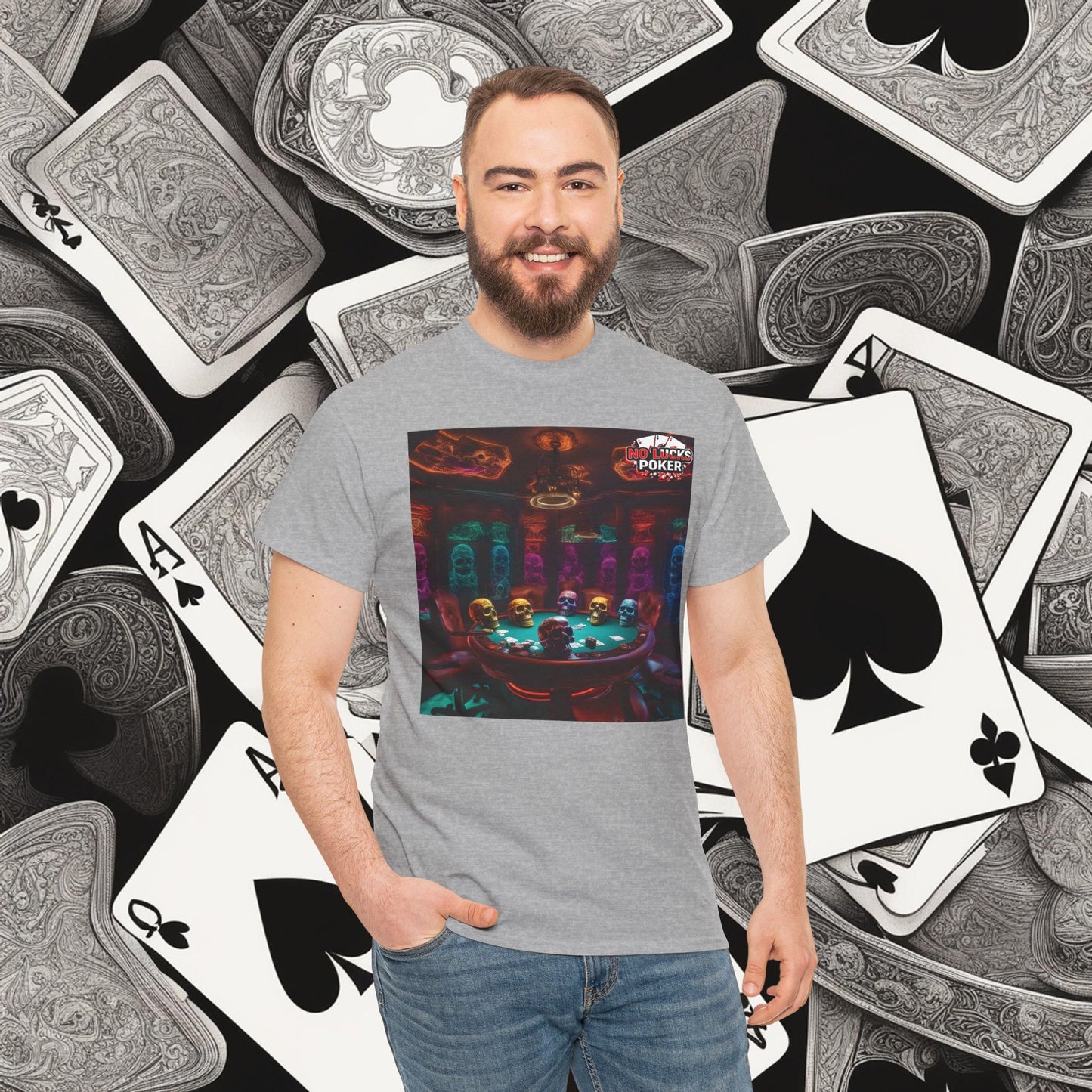 Game Over! No Lucks Given unisex heavy cotton tee
