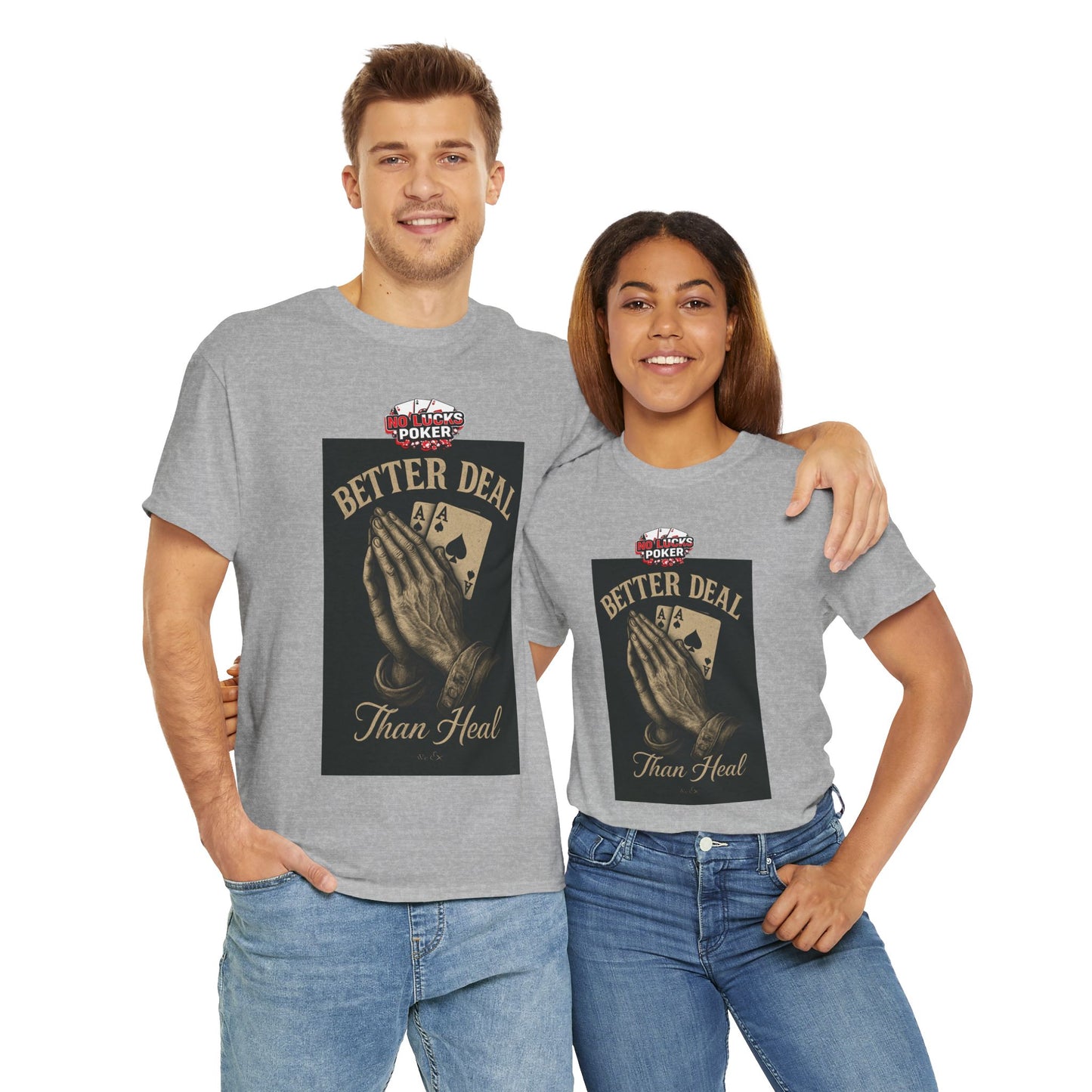 No Prayers Just Play Poker T-Shirt | Zero Lucks – Skill Over Superstition