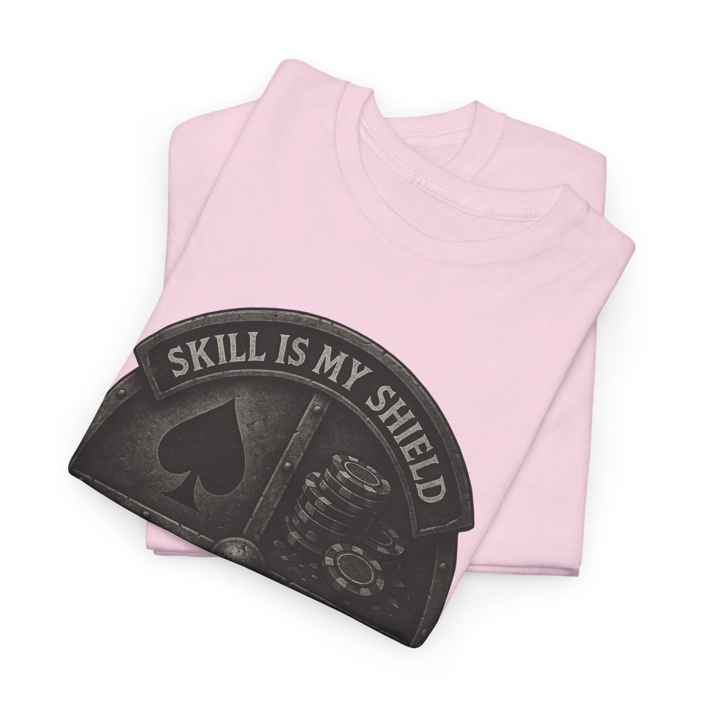 Stack or Shatter Poker T-Shirt | No Lucks Given – Skill Over Luck