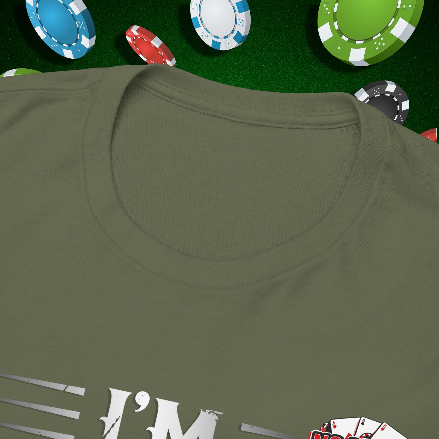 I'm Probably Bluffing Unisex Heavy Cotton Tee
