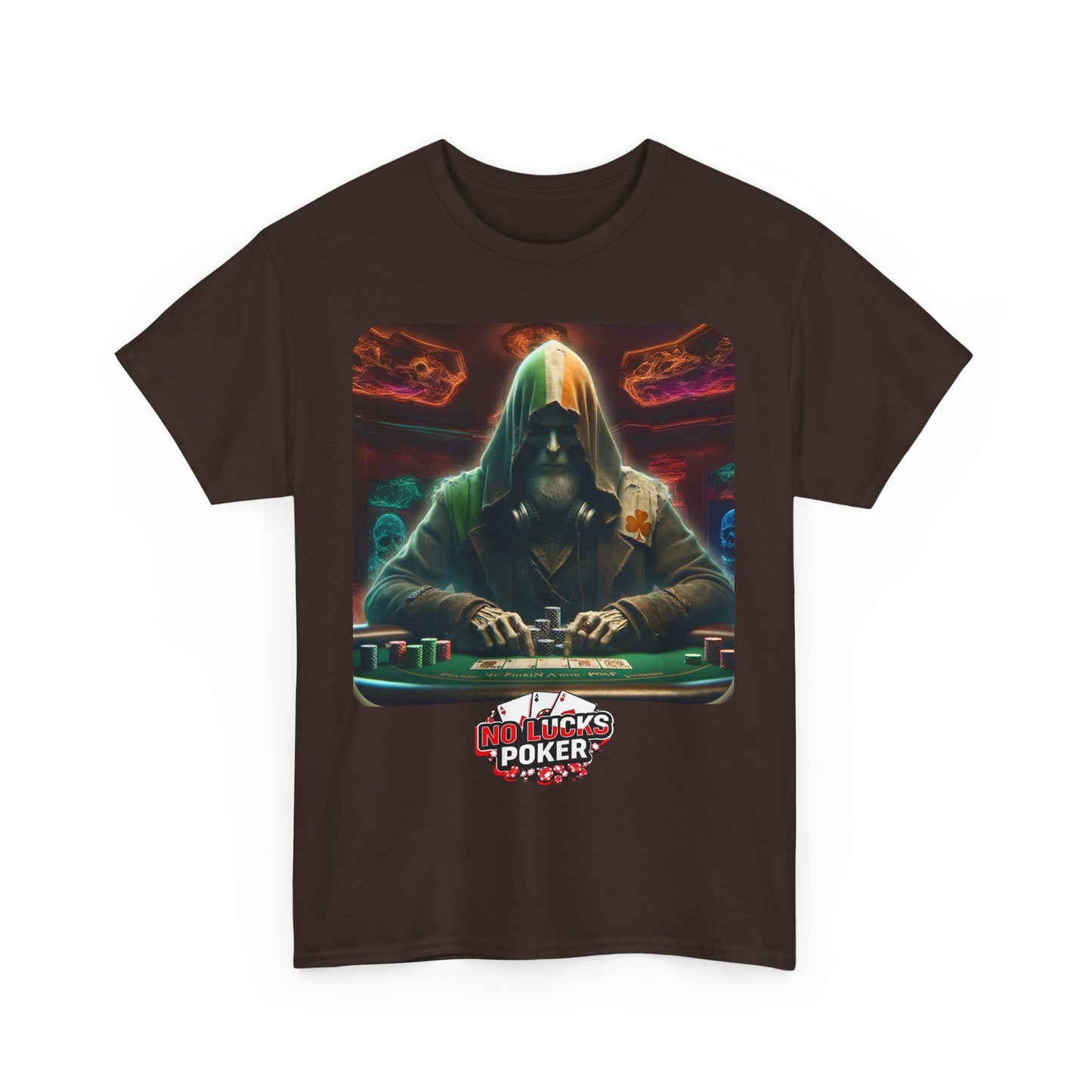 Irish Poker Player Celtic unisex heavy cotton tee Poker Apparel