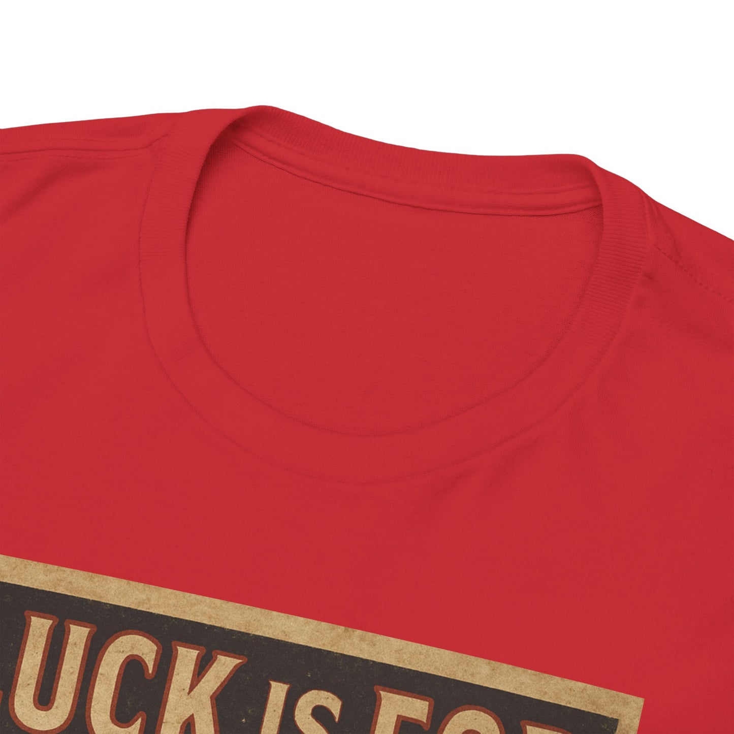 Luck is for Losers Poker T-Shirt | Zero Lucks – Skill Over Chance