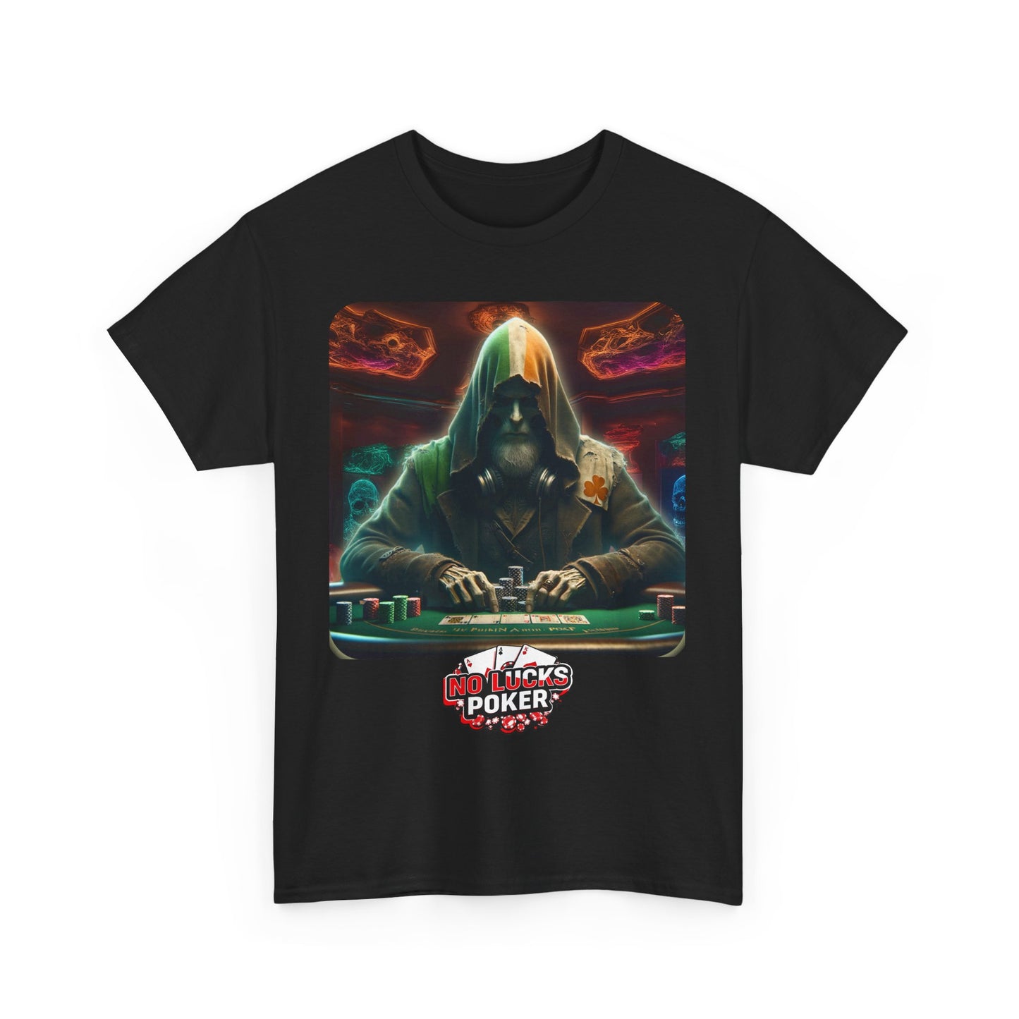Irish Poker Player Celtic unisex heavy cotton tee Poker Apparel