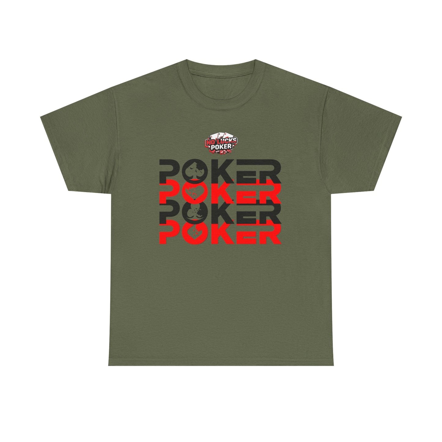 Poker Is Life – Aces & Royal Flush Tee by Zero Lucks