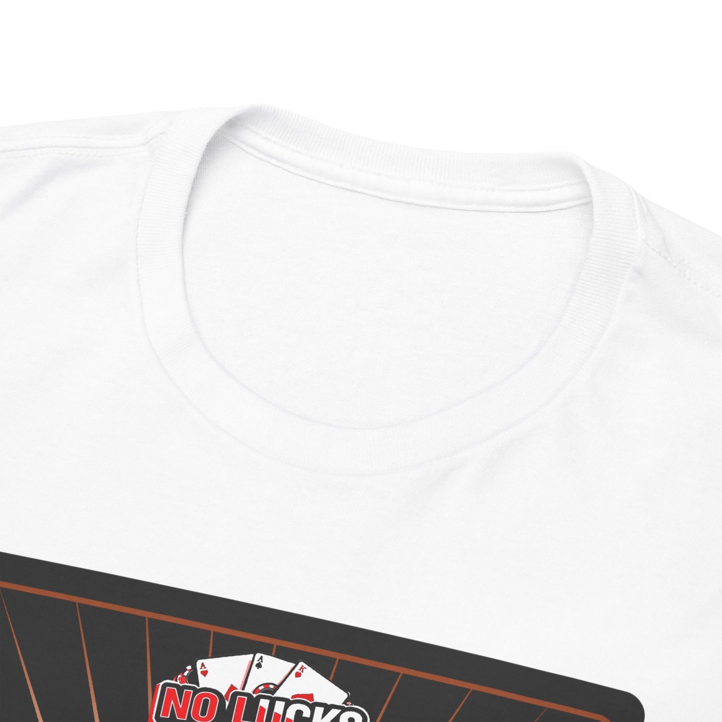 No Lucks Given – Angry Queen of Spades Poker Tee (Copper Edition)
