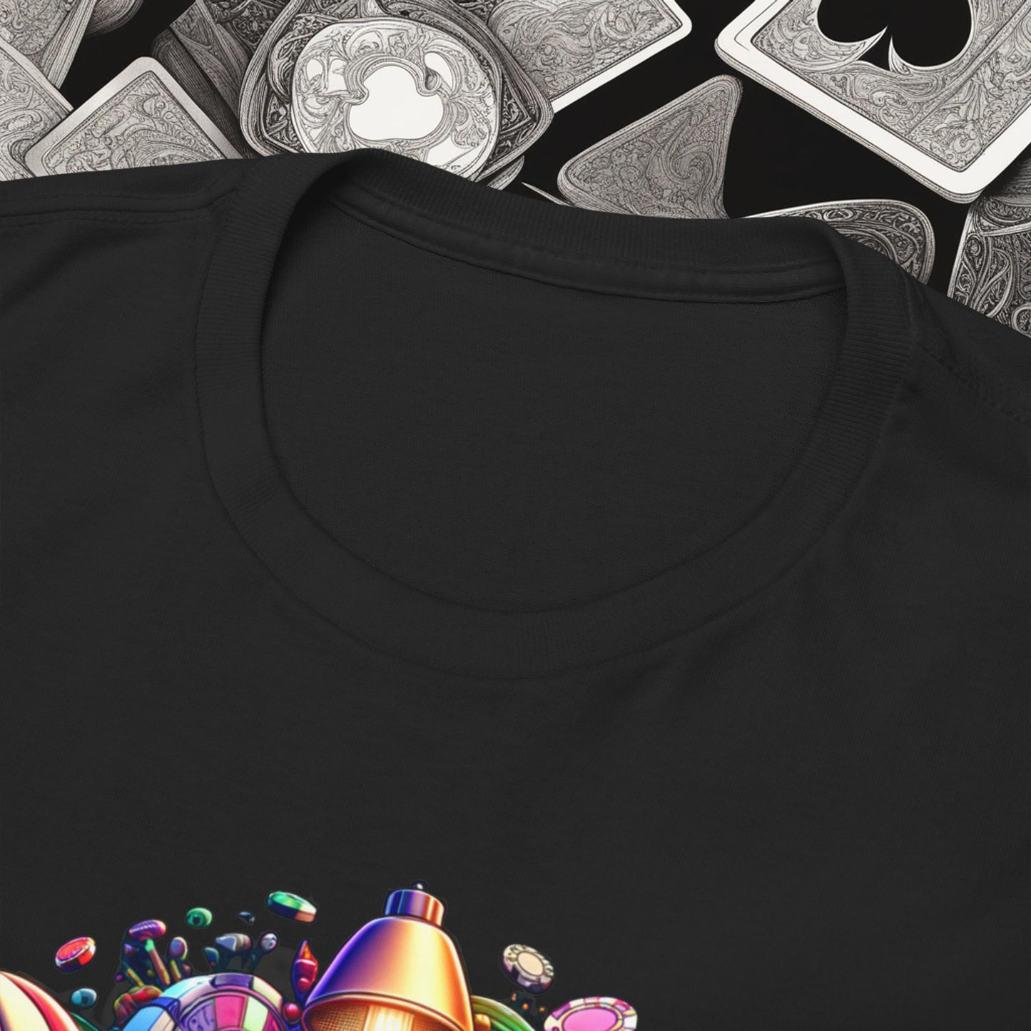 I'm Just here for the Pot unisex heavy cotton tee Poker Apparel