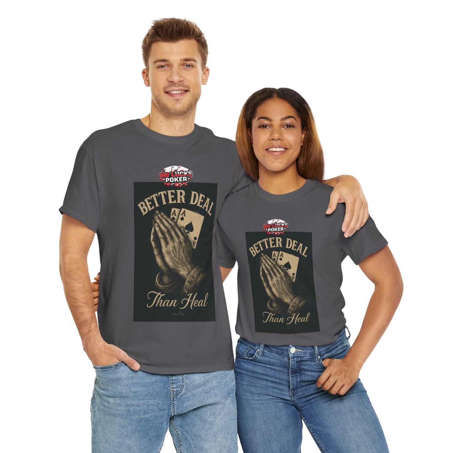 No Prayers Just Play Poker T-Shirt | Zero Lucks – Skill Over Superstition