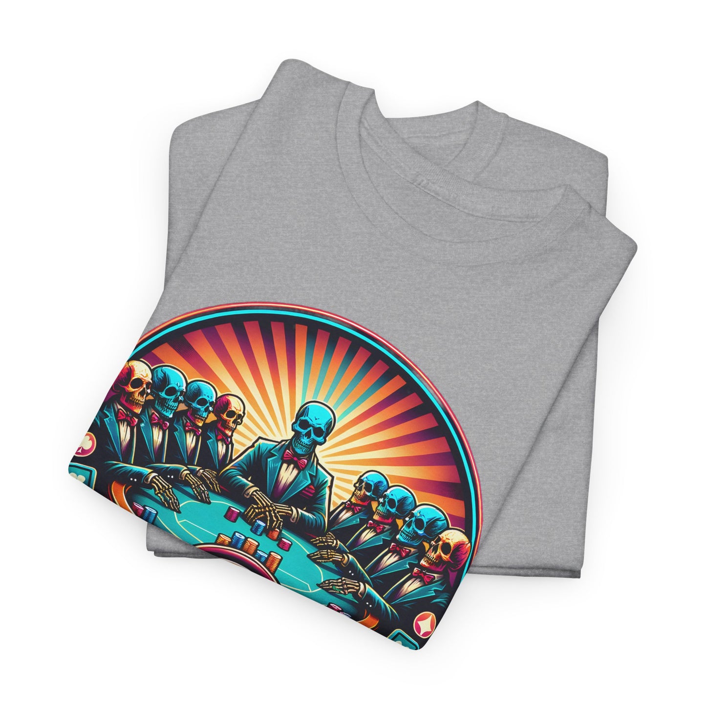 Zero Lucks Given unisex heavy cotton tee Poker Apparel