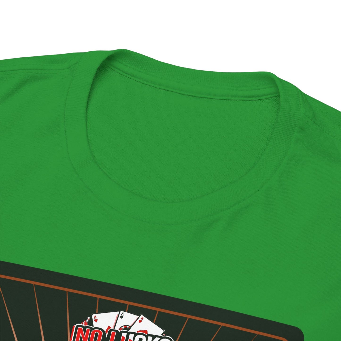 No Lucks Given Royal Skull King of Diamonds Copper Poker T-Shirt Must have Good Luck All-in