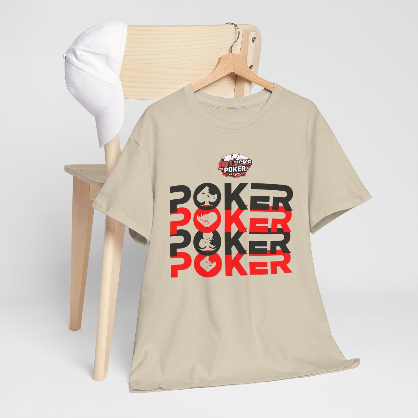 Poker Is Life – Aces & Royal Flush Tee by Zero Lucks