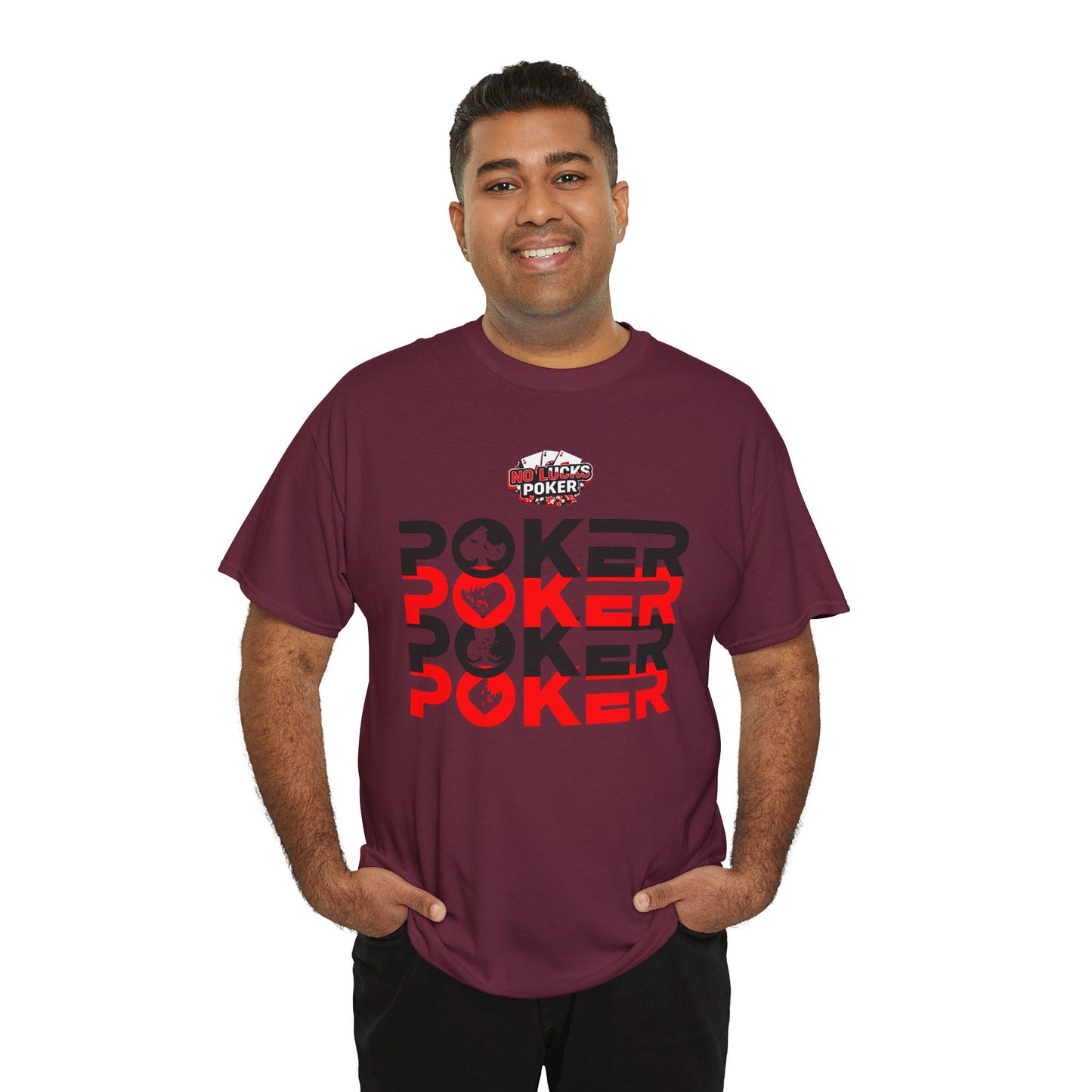 Poker Is Life – Aces & Royal Flush Tee by Zero Lucks