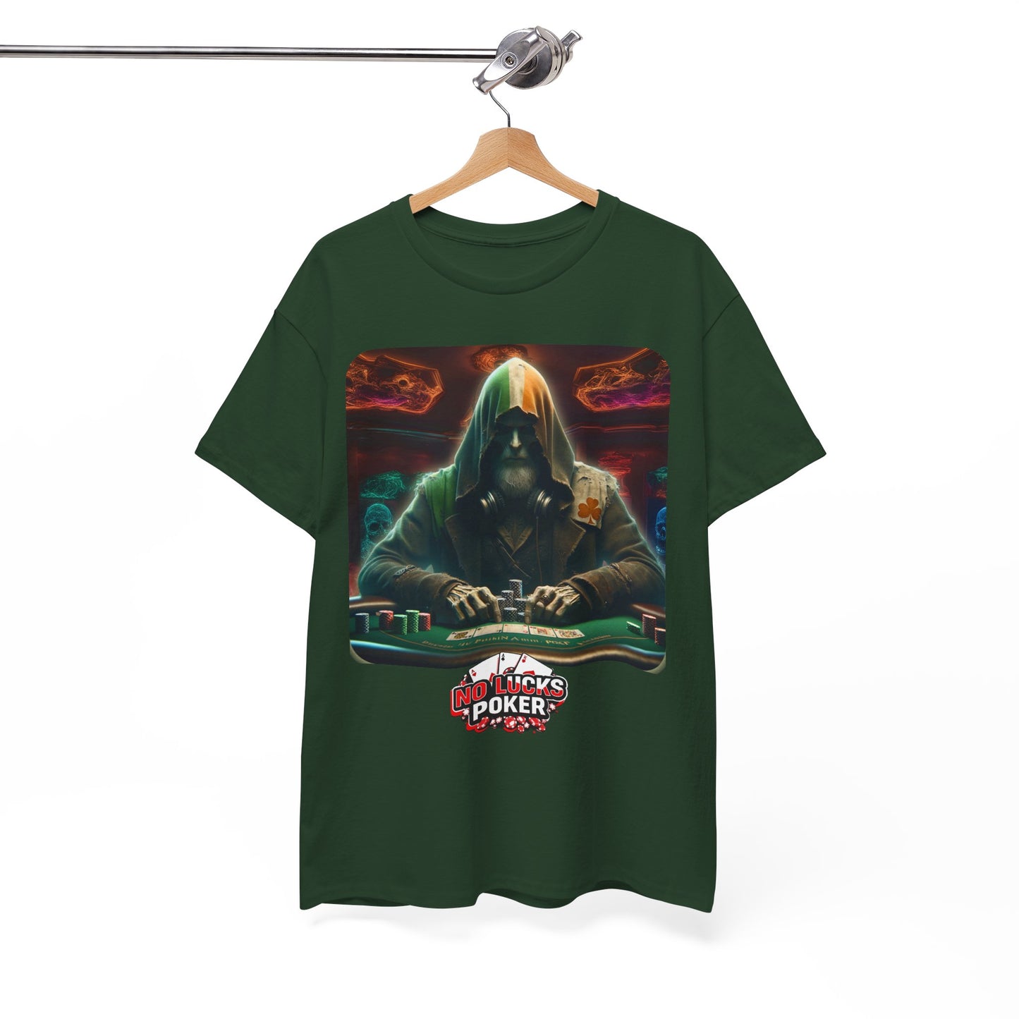 Irish Poker Player Celtic unisex heavy cotton tee Poker Apparel